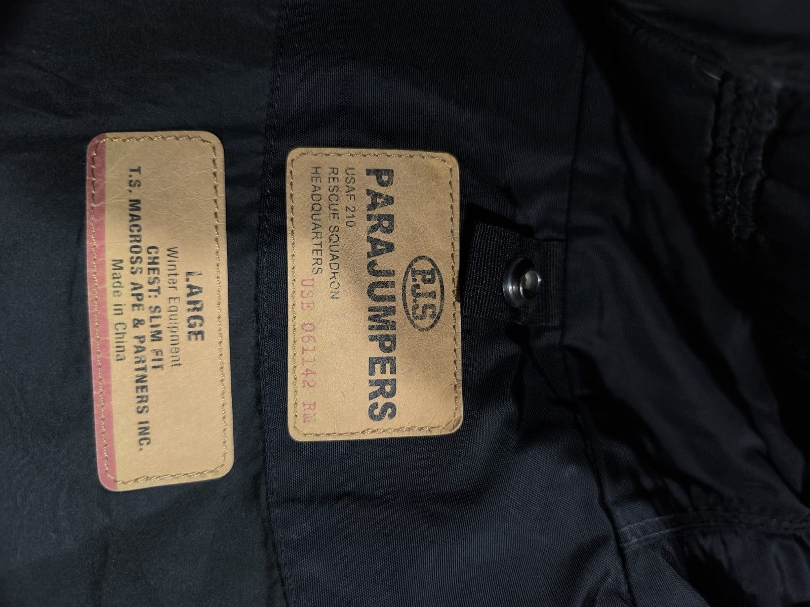 Parajumpers Parajumpers Bomber Jacket Masterpiece Series Double Layer Size US M / EU 48-50 / 2 - 11 Thumbnail