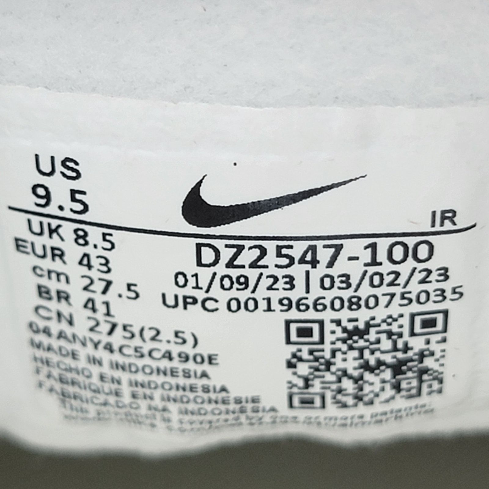 Nike Nike Air Trainer 1 'Split-University Red' Men Sz 9.5 DZ2547 Size US 9.5 / EU 42-43 - 8 Thumbnail