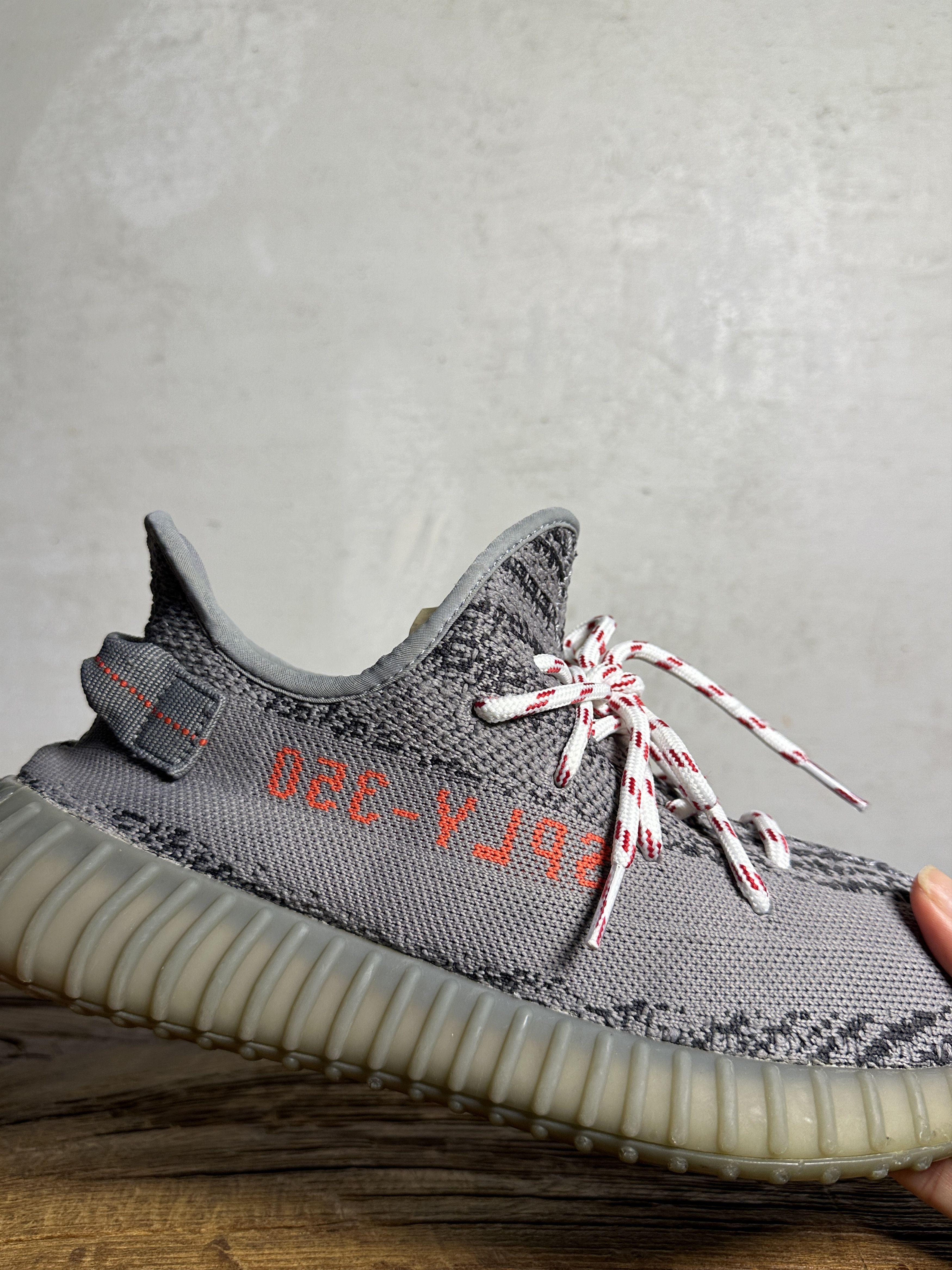 Adidas YEEZY Boost 350 V2 Beluga Sneakers Size US 10 / EU 43 - 11 Thumbnail