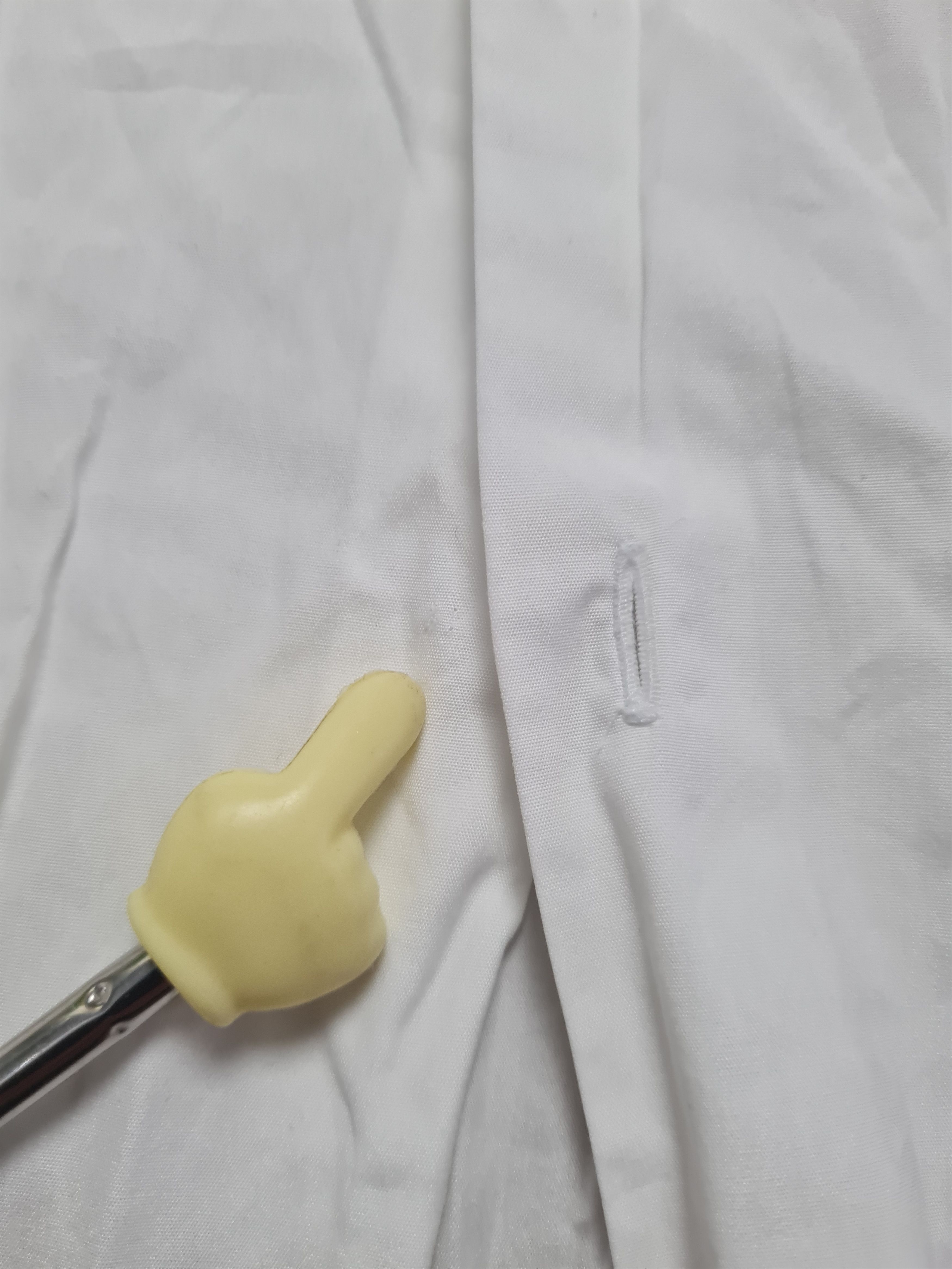 Prada PRADA Milano Men's White Long Sleeve Dress Shirt Italy Size US S / EU 44-46 / 1 - 15 Thumbnail