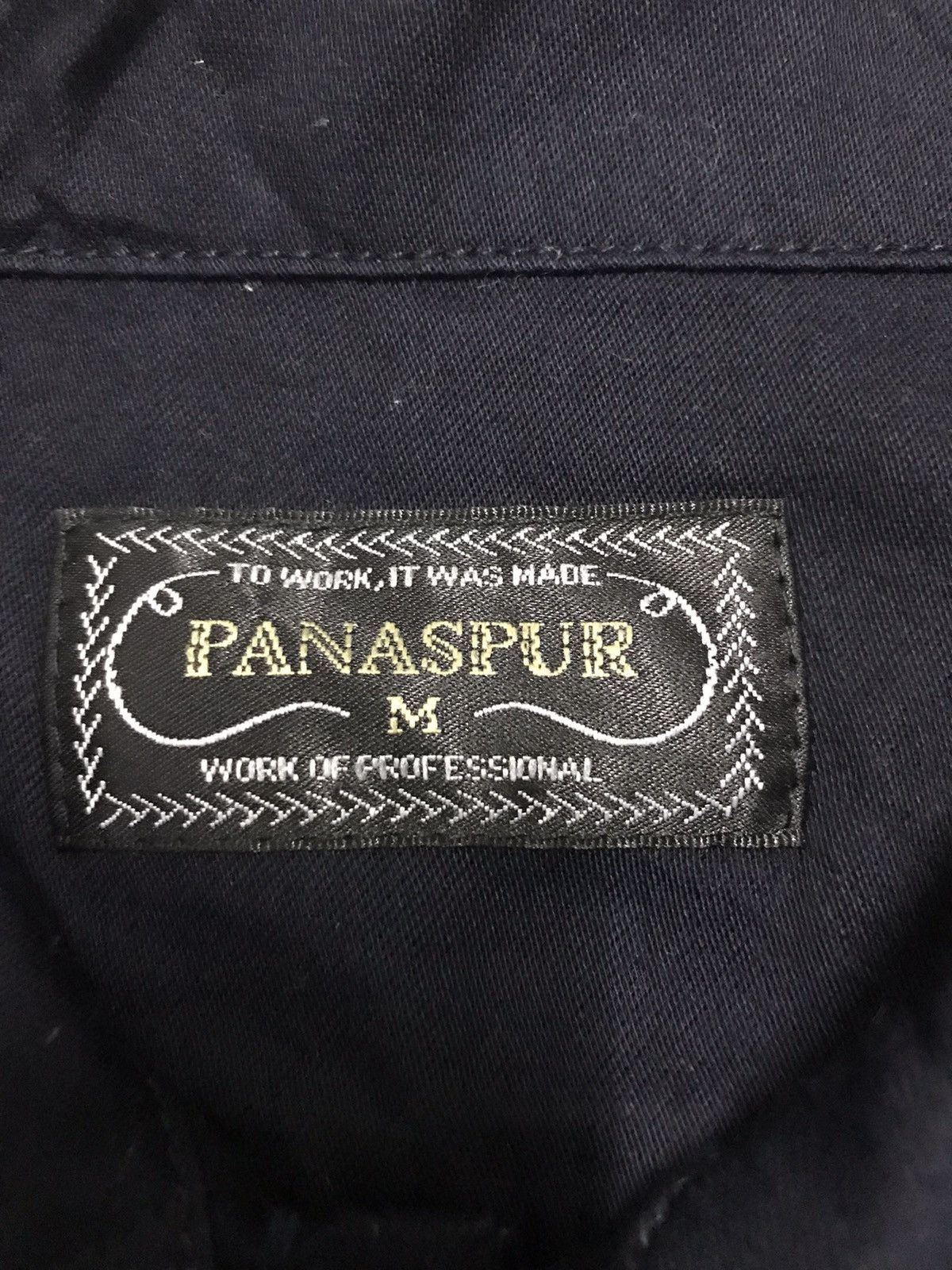 Japanese Brand Panaspur Workers Chain Stitch Shirt Size US M / EU 48-50 / 2 - 5 Thumbnail