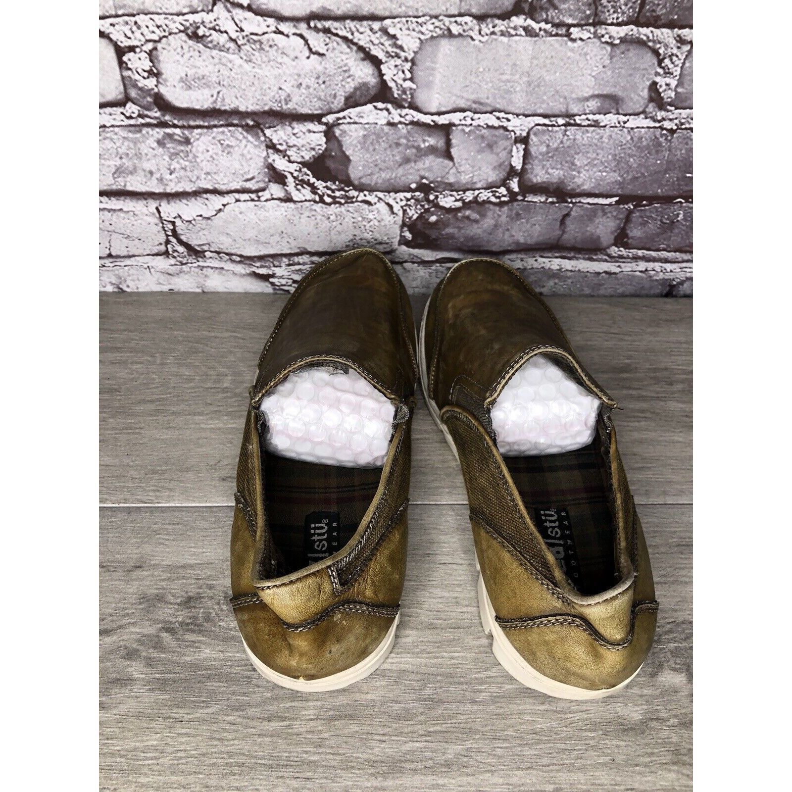 Bed Stu Bed Stu Coaster Brown Leather Slip On Loafers Casual Shoes M Size US 10 / EU 43 - 4 Thumbnail