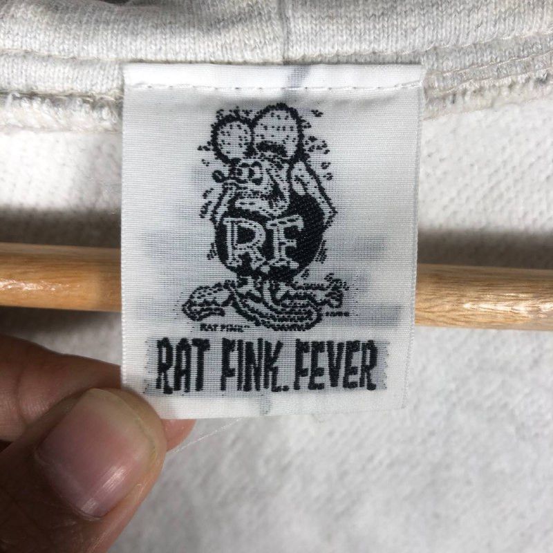Cartoon Network × Japanese Brand × Vintage Vintage Rat Fink Hoodies Sweatshirt Size US S / EU 44-46 / 1 - 8 Thumbnail