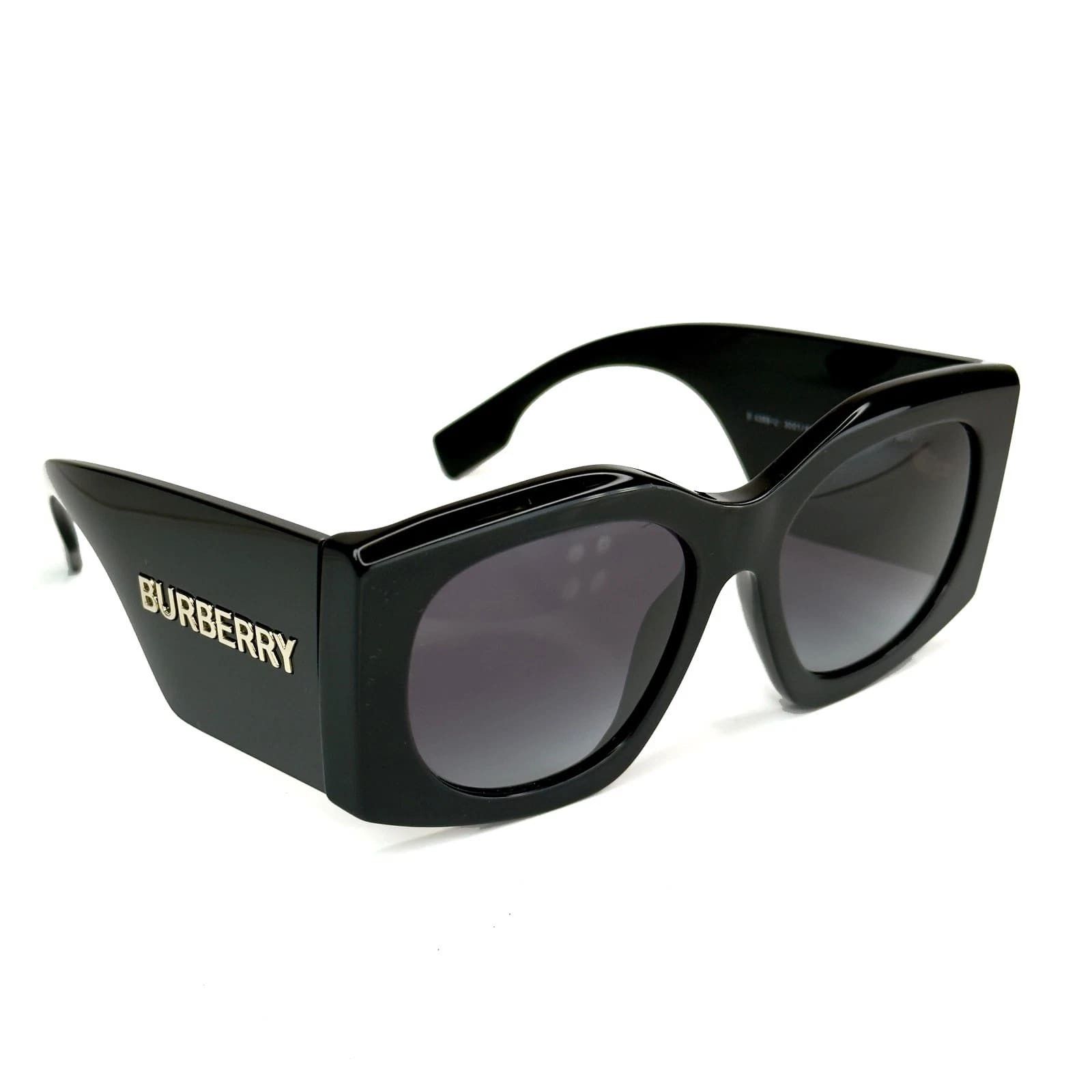 Burberry BURBERRY 4388 MADELINE BE4388U Black Bold Fashion Sunglasses Size ONE SIZE - 5 Thumbnail