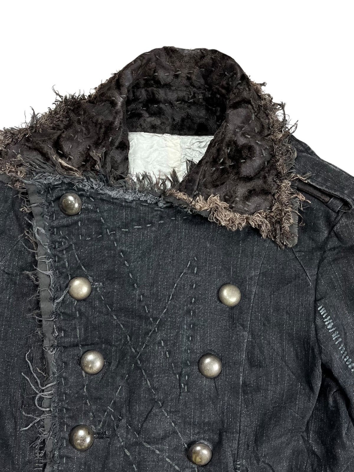 Bajra 2000s Bajra - Pirate/Vkei Style Fur Collar Jacket Size US M / EU 48-50 / 2 - 9 Thumbnail