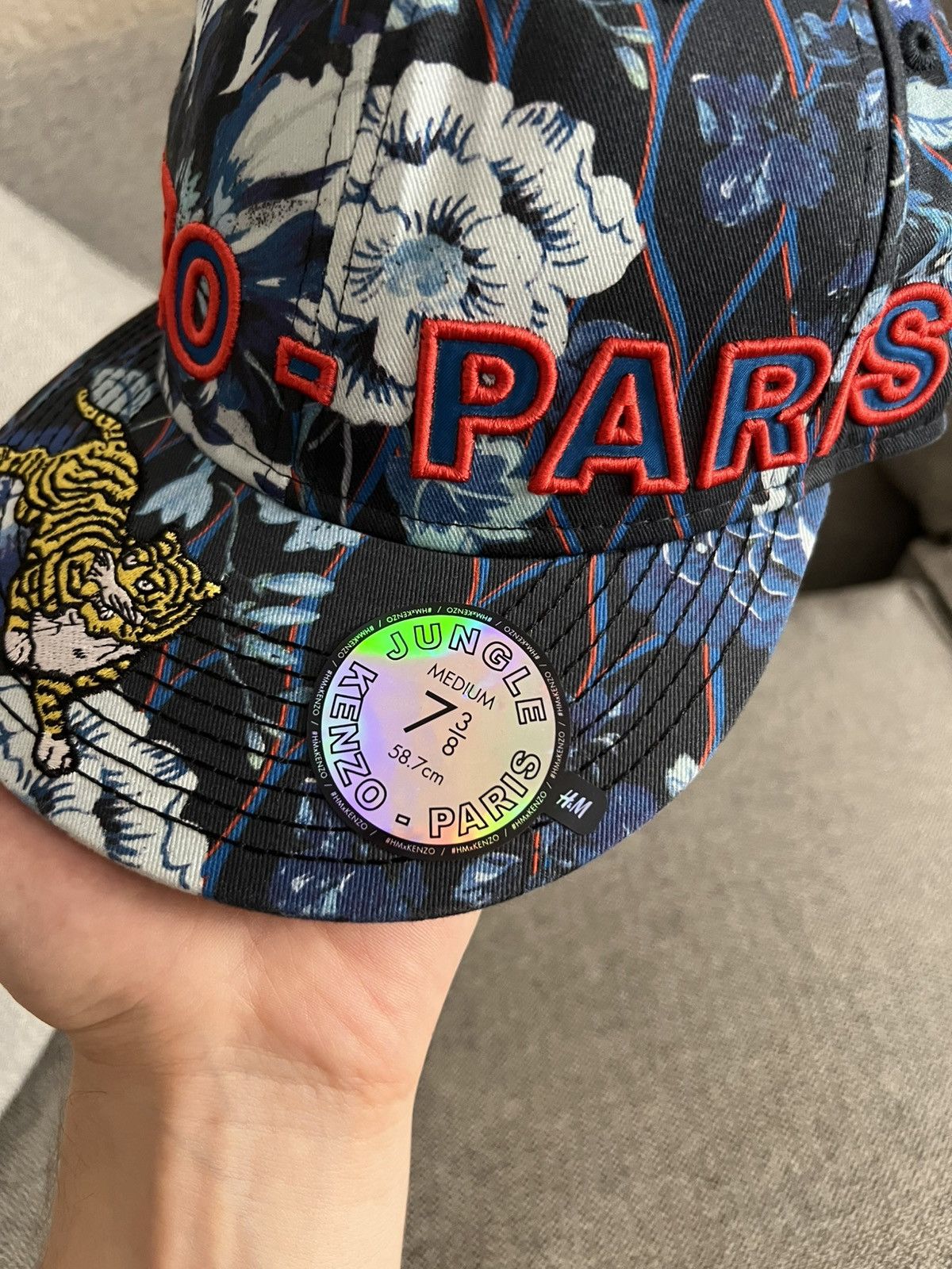 Kenzo KENZO x H&M Jungle Tiger Cap - Original Paris Edition Size ONE SIZE - 6 Thumbnail