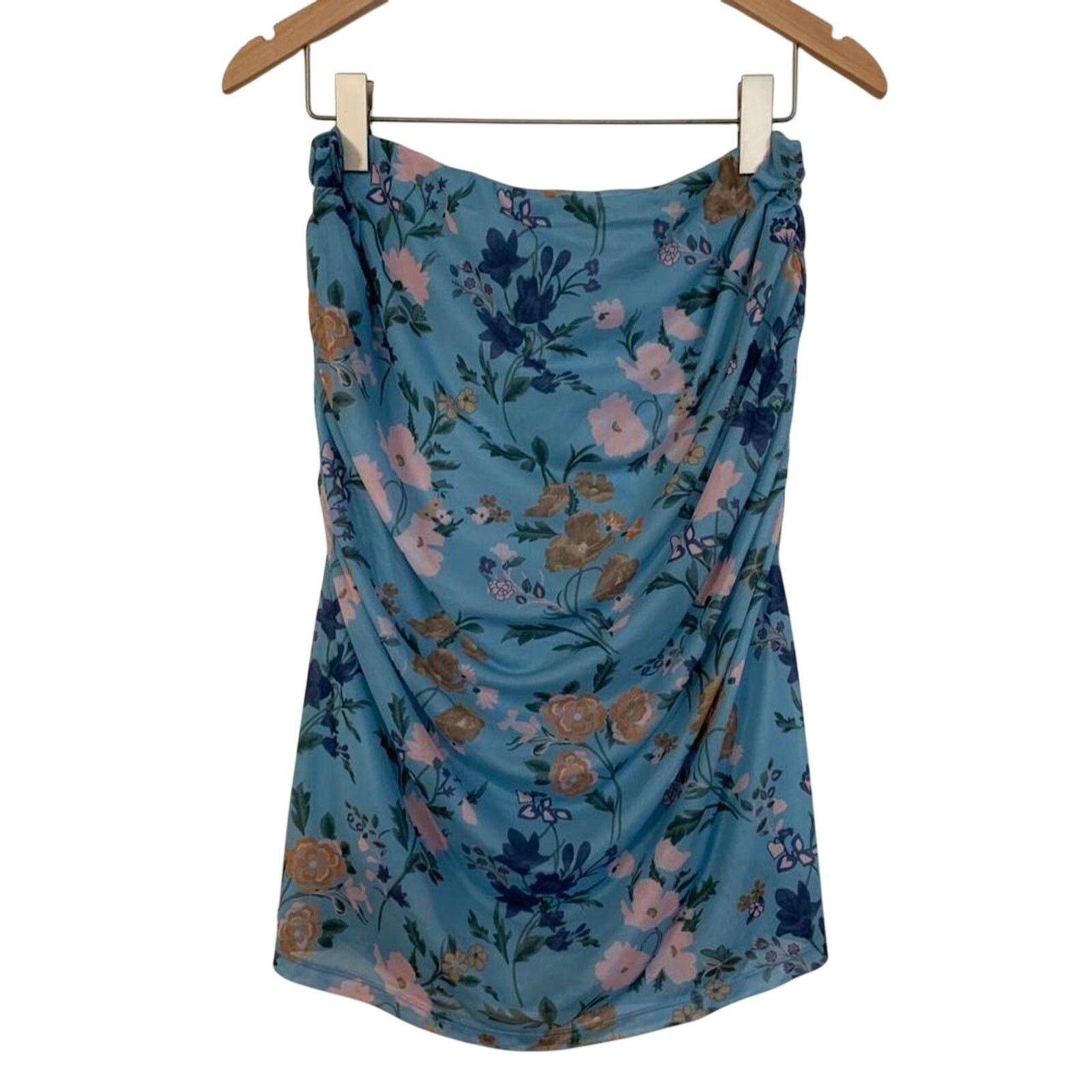 Anthropologie New Maeve x Anthropologie Knee-Length Printed Mesh Skirt Size 32" / US 10 / IT 46 - 2 Thumbnail