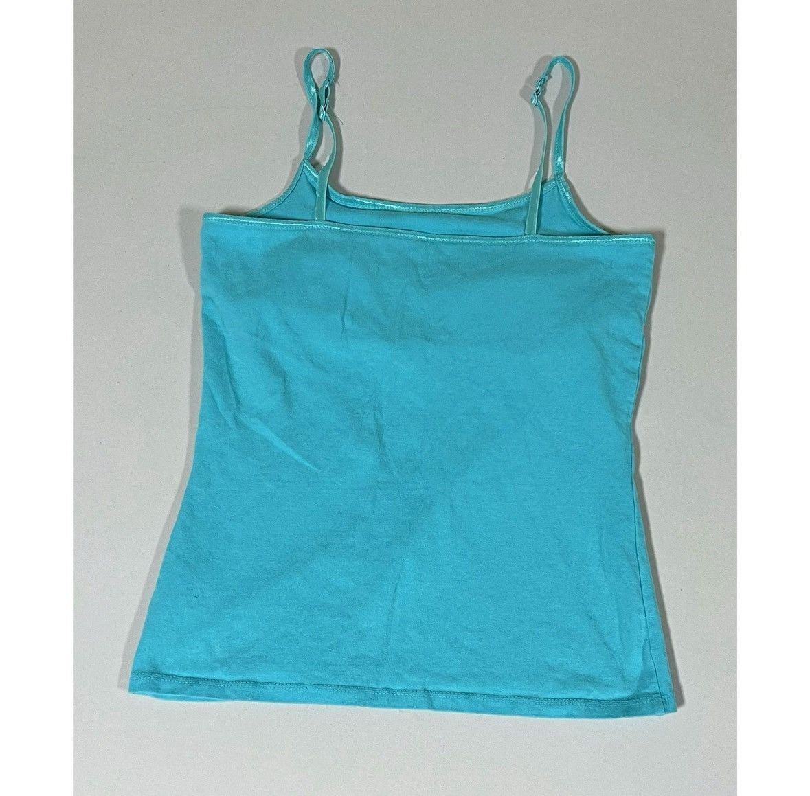 Sonoma SO Aquamarine Blue Shelf-Bra Cami Camisole Tank Top Size S 🦋 Size S / US 4 / IT 40 - 3 Thumbnail