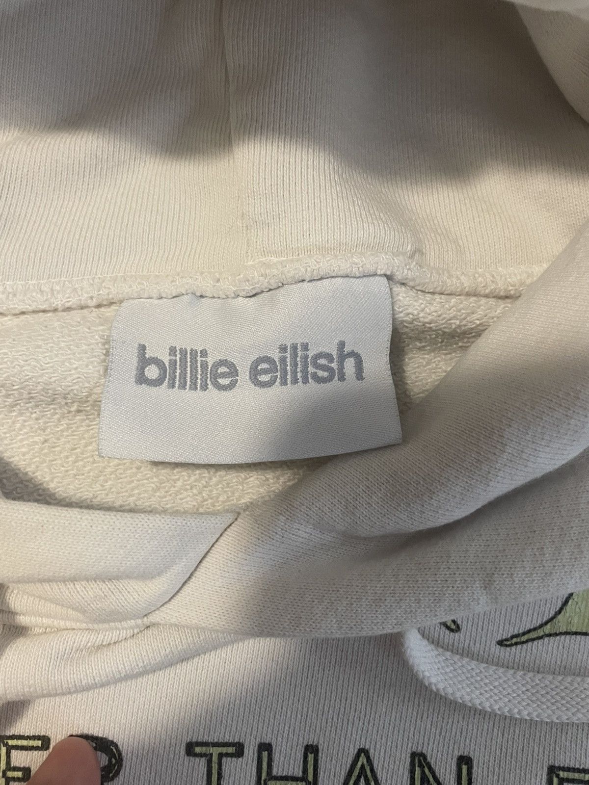 Billie Eilish Billie Eilish Happier Than Ever World Tour 2022 Hoodie Small Size S / US 4 / IT 40 - 3 Thumbnail