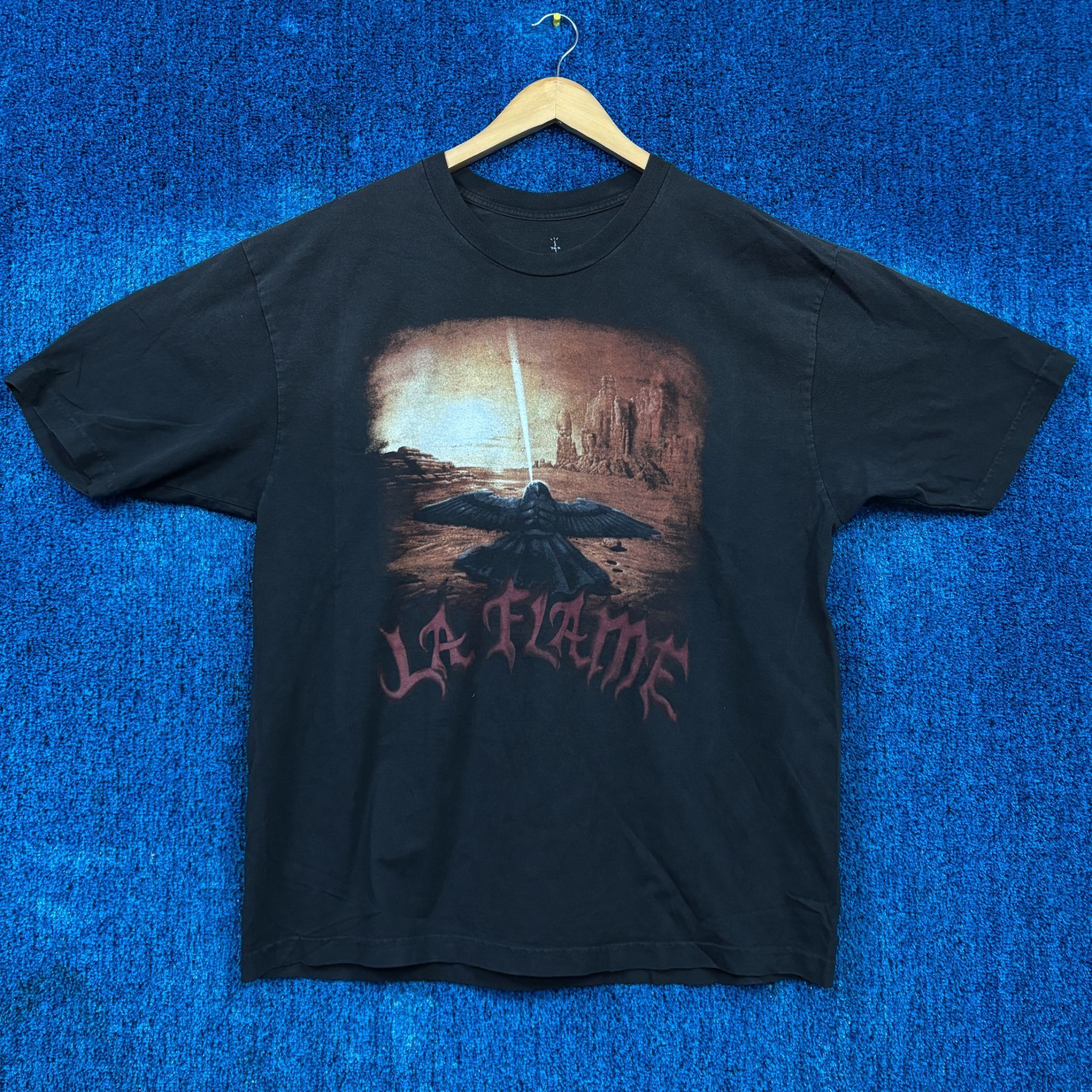 Travis Scott Cactus jack LAFD LA fire department relief shirt 