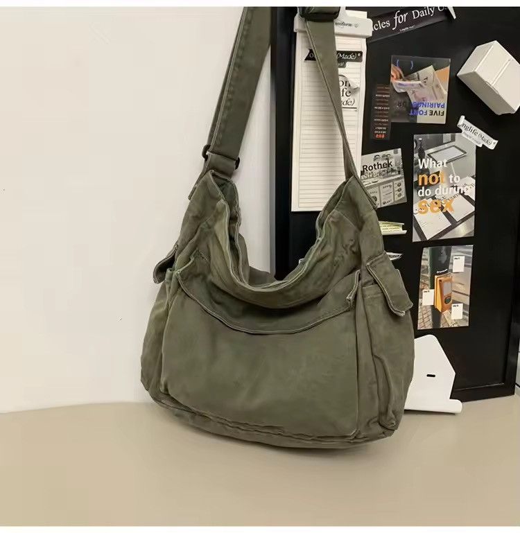 Other Washed Canvas Shoulder Bag Size ONE SIZE - 1 Thumbnail