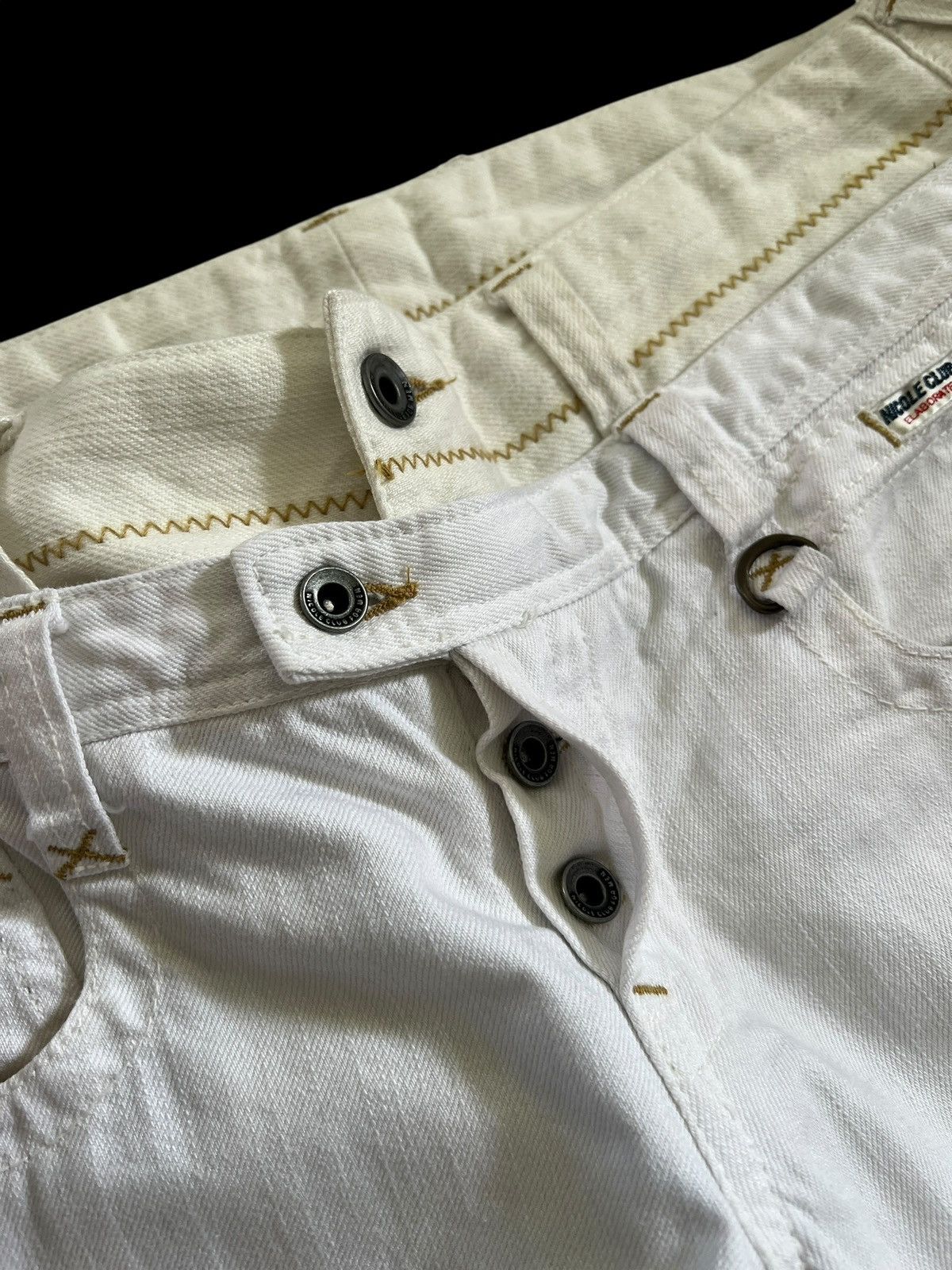 Nicole Club Nicole Club For Men Double Waist Twist Flare Denim Size US 35 - 11 Thumbnail