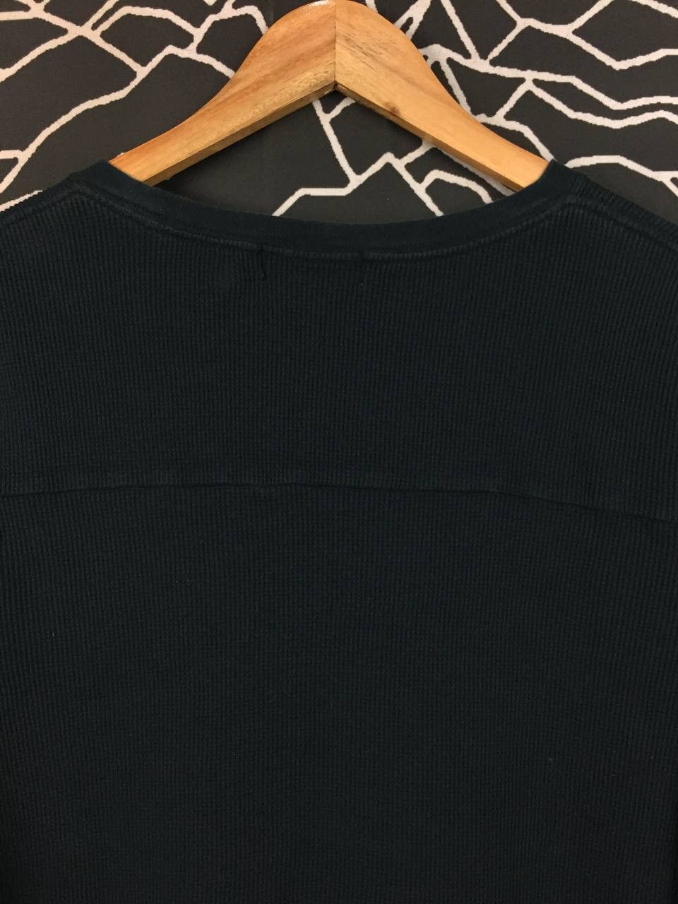 monkey time Monkey Time Japan Waffle Knit Curved Hem Thermal Tee Size US M / EU 48-50 / 2 - 8 Thumbnail