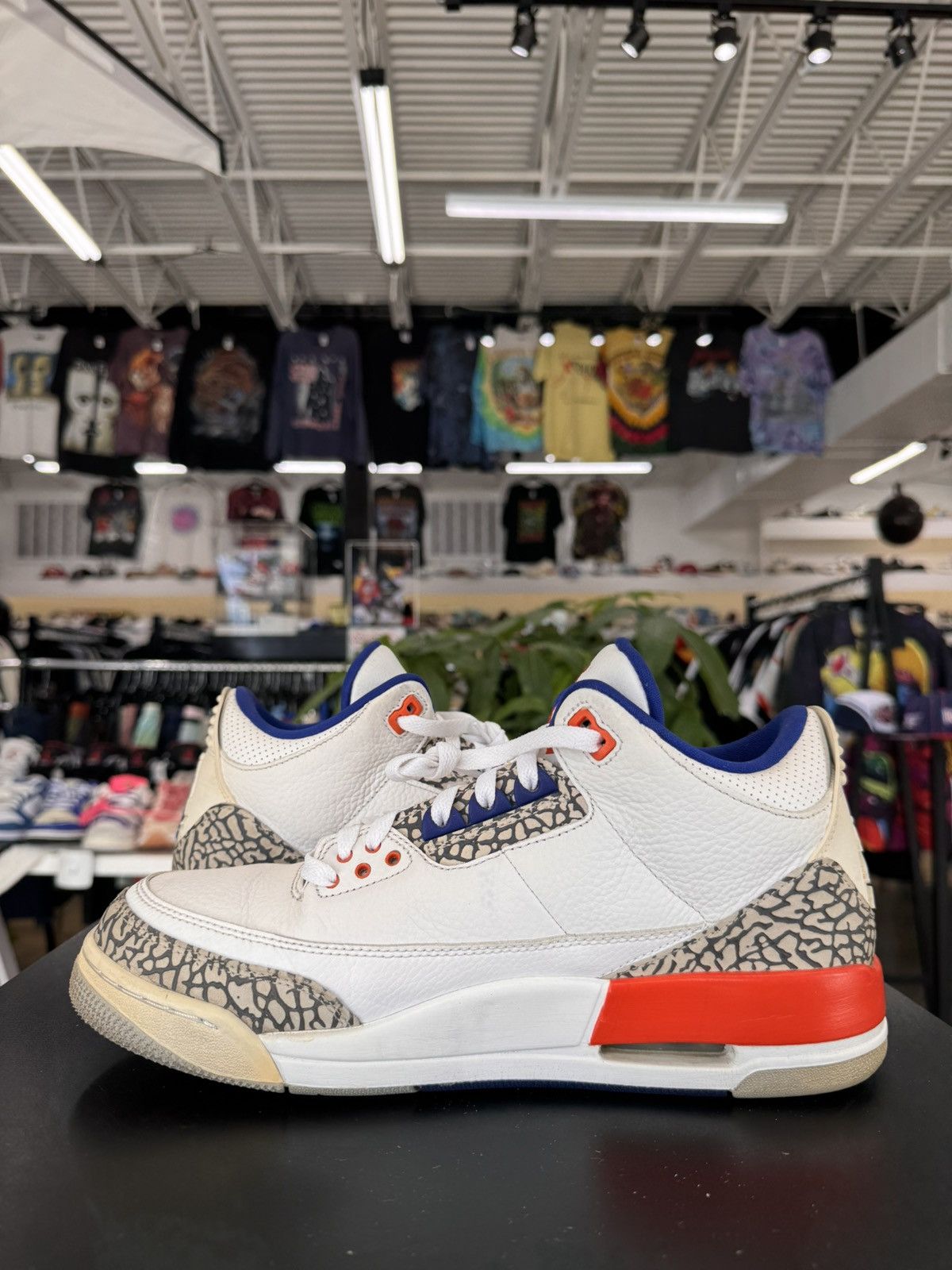 Jordan Brand Air Jordan 3 Knicks Size 10.5 (2019) Size US 10.5 / EU 43-44 - 4 Thumbnail