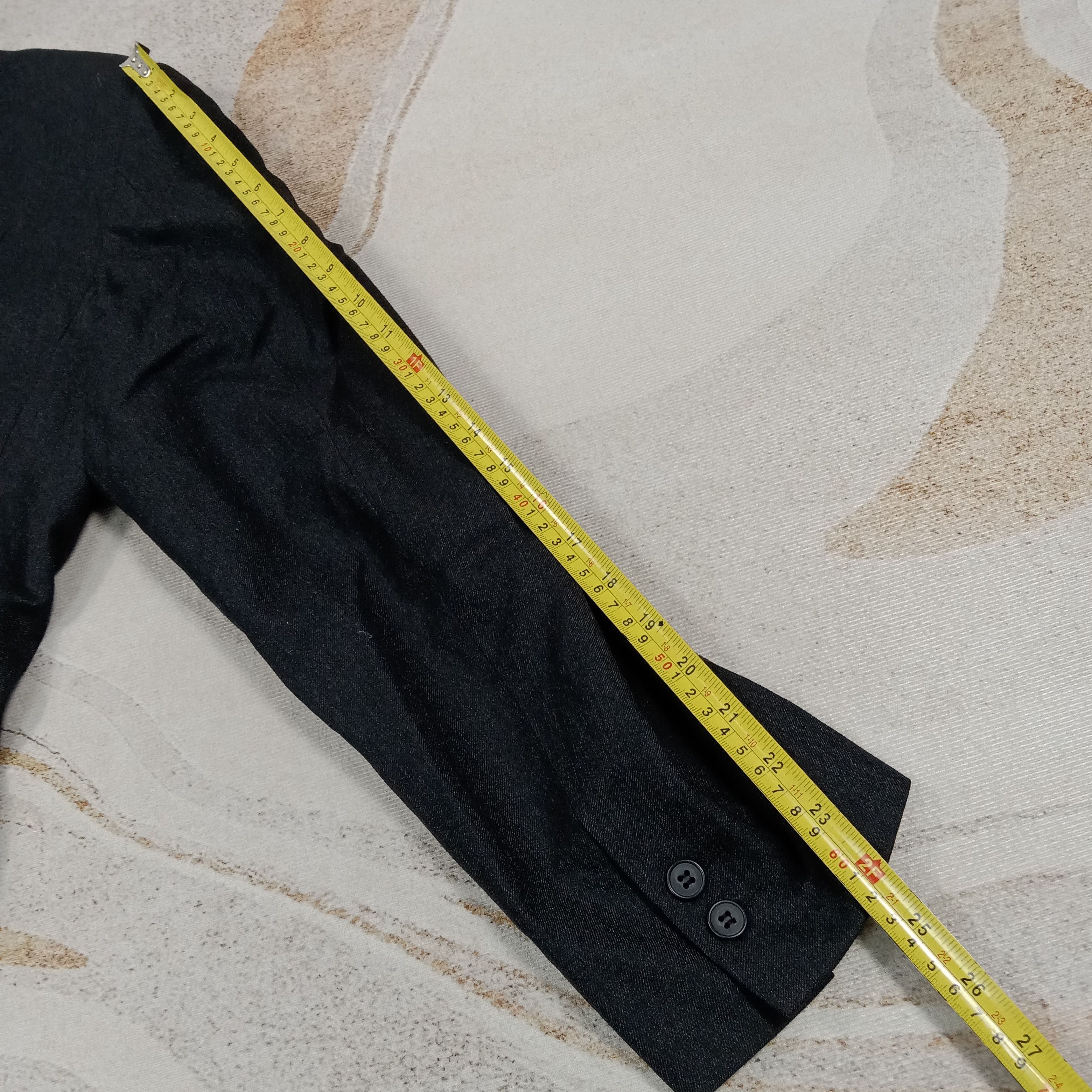 Yohji Yamamoto A.A.R. by Yohji Yamamoto Japanese Wool Blazer C290N20 Size 38R - 8 Thumbnail