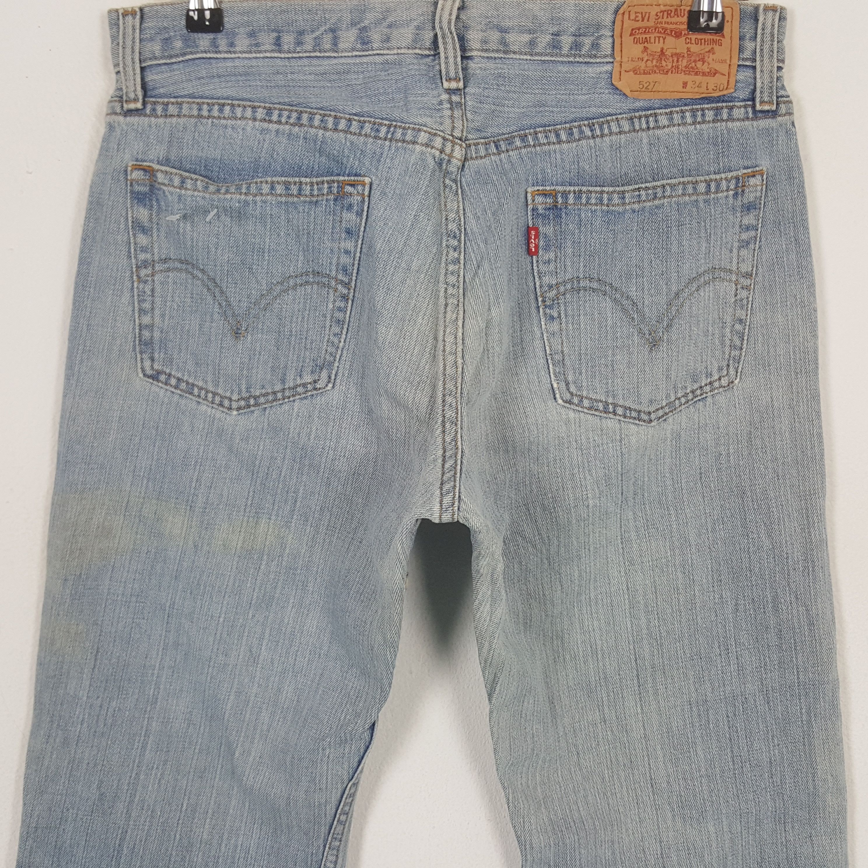 Levi's × Vintage Vintage Levi's Low Rise X Boot Cut Distressed Denim Jeans Size US 32 / EU 48 - 5 Thumbnail
