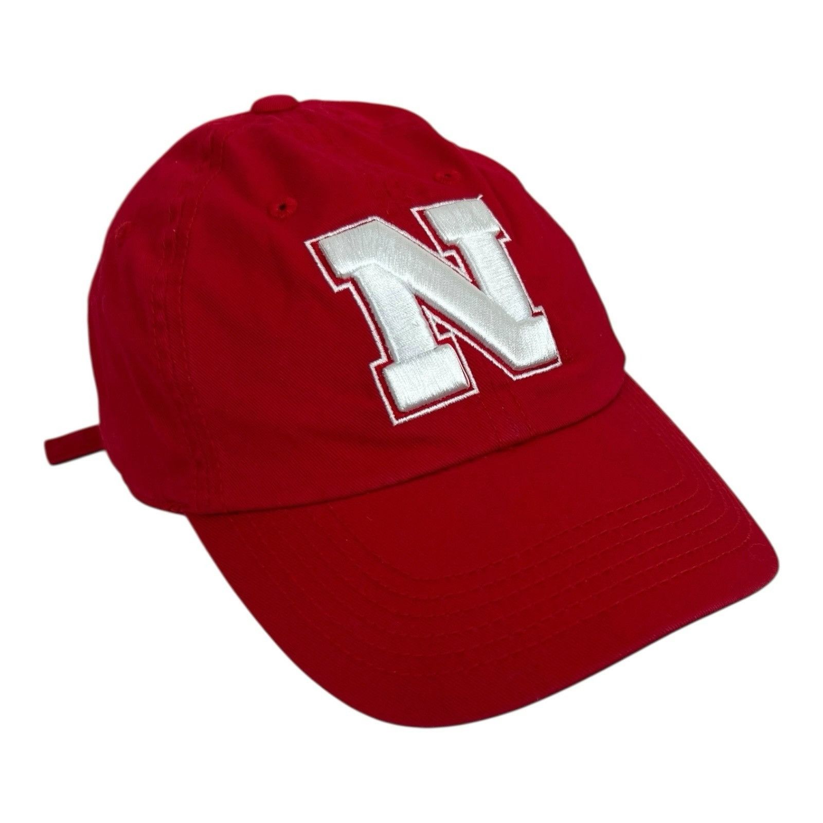 Top Of The World Nebraska Cornhuskers Strapback Hat Cap Red Top Of The Works Size ONE SIZE - 1 Thumbnail