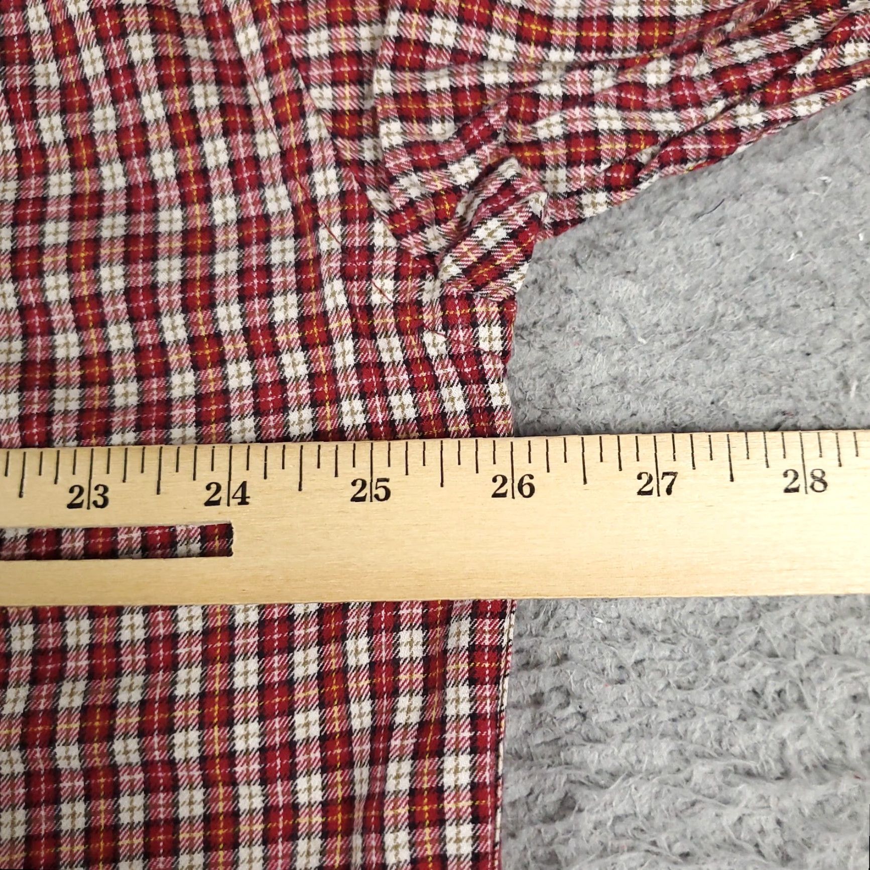 Tommy Hilfiger Tommy Hilfiger Shirt Mens XL Red Plaid Button-Up Long Sleeve Casual & Formal Button-Front Size US XL / EU 56 / 4 - 6 Thumbnail