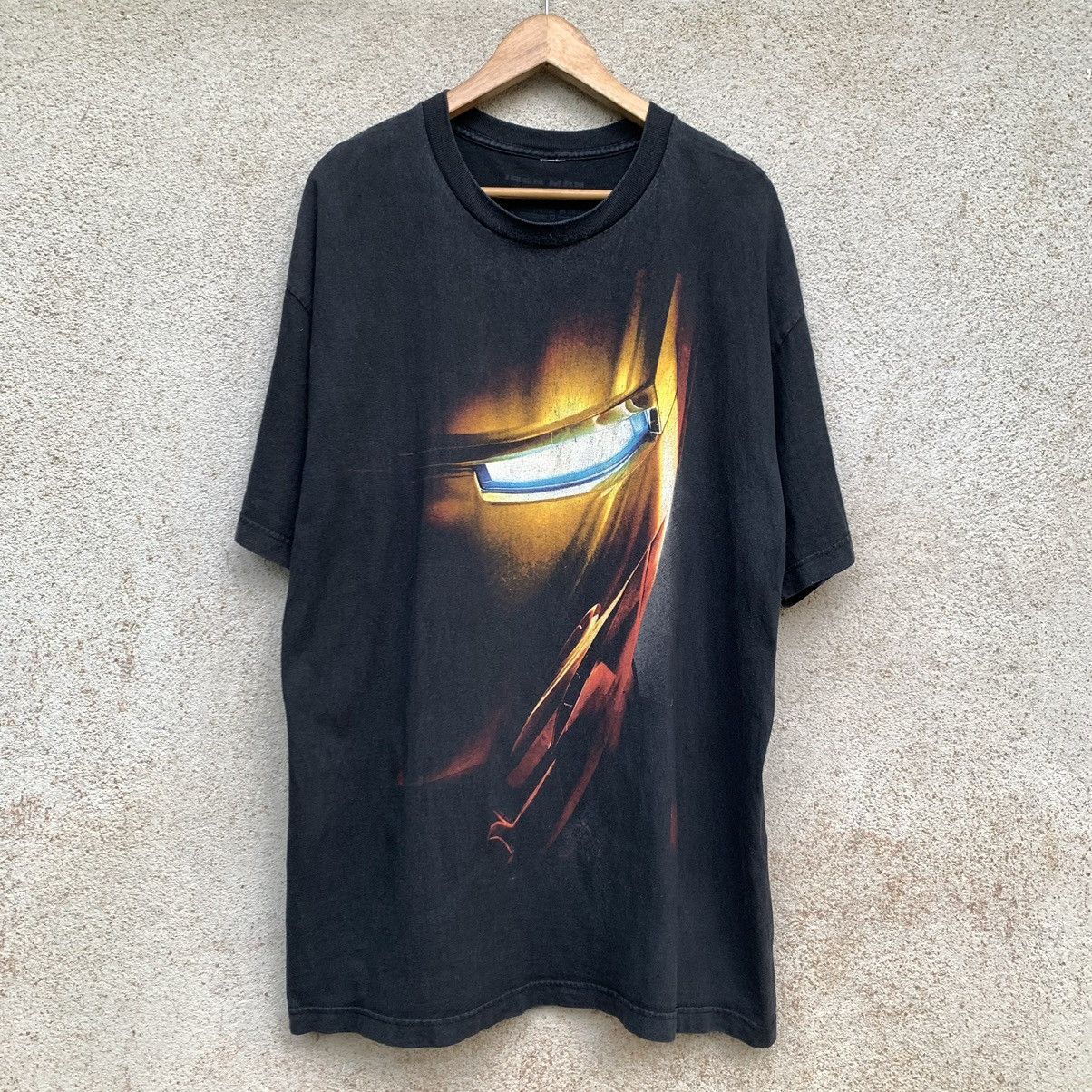 Marvel Comics Thrashed faded iron man tee Size US XL / EU 56 / 4 - 1 Thumbnail