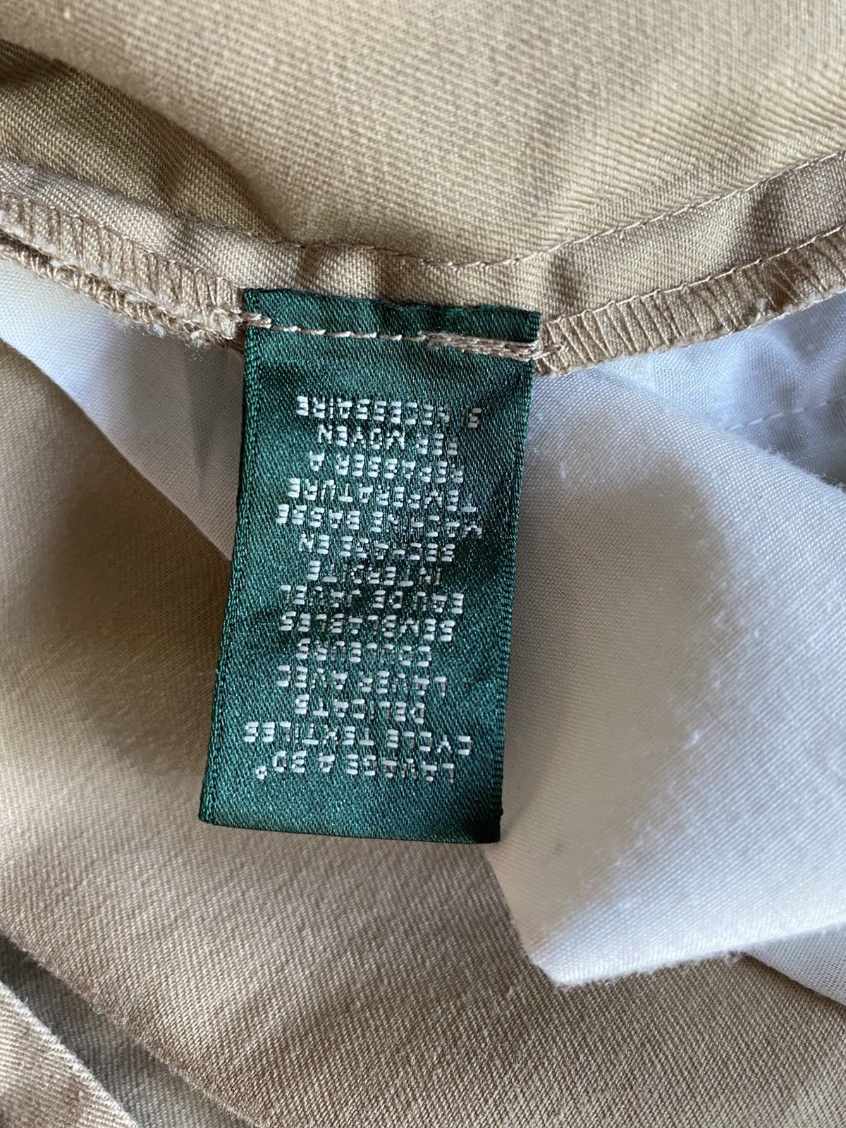 Ralph Lauren LAUREN RALPH Beige Tailored Shorts with Gold Rope Belt Size 36" / US 14 / IT 50 - 11 Thumbnail