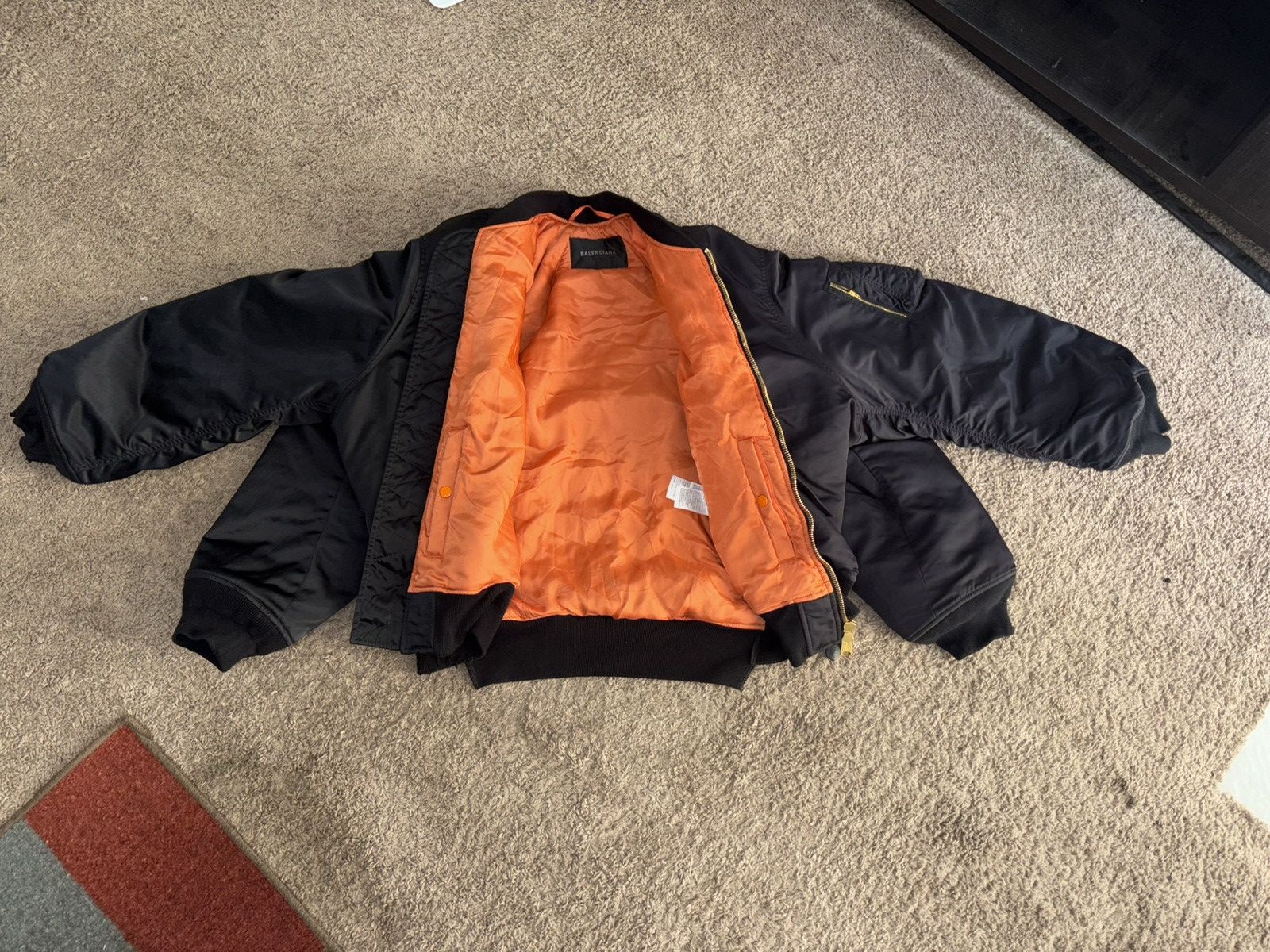 Balenciaga Balenciaga Double Sleeve Bomber Size US M / EU 48-50 / 2 - 2 Thumbnail
