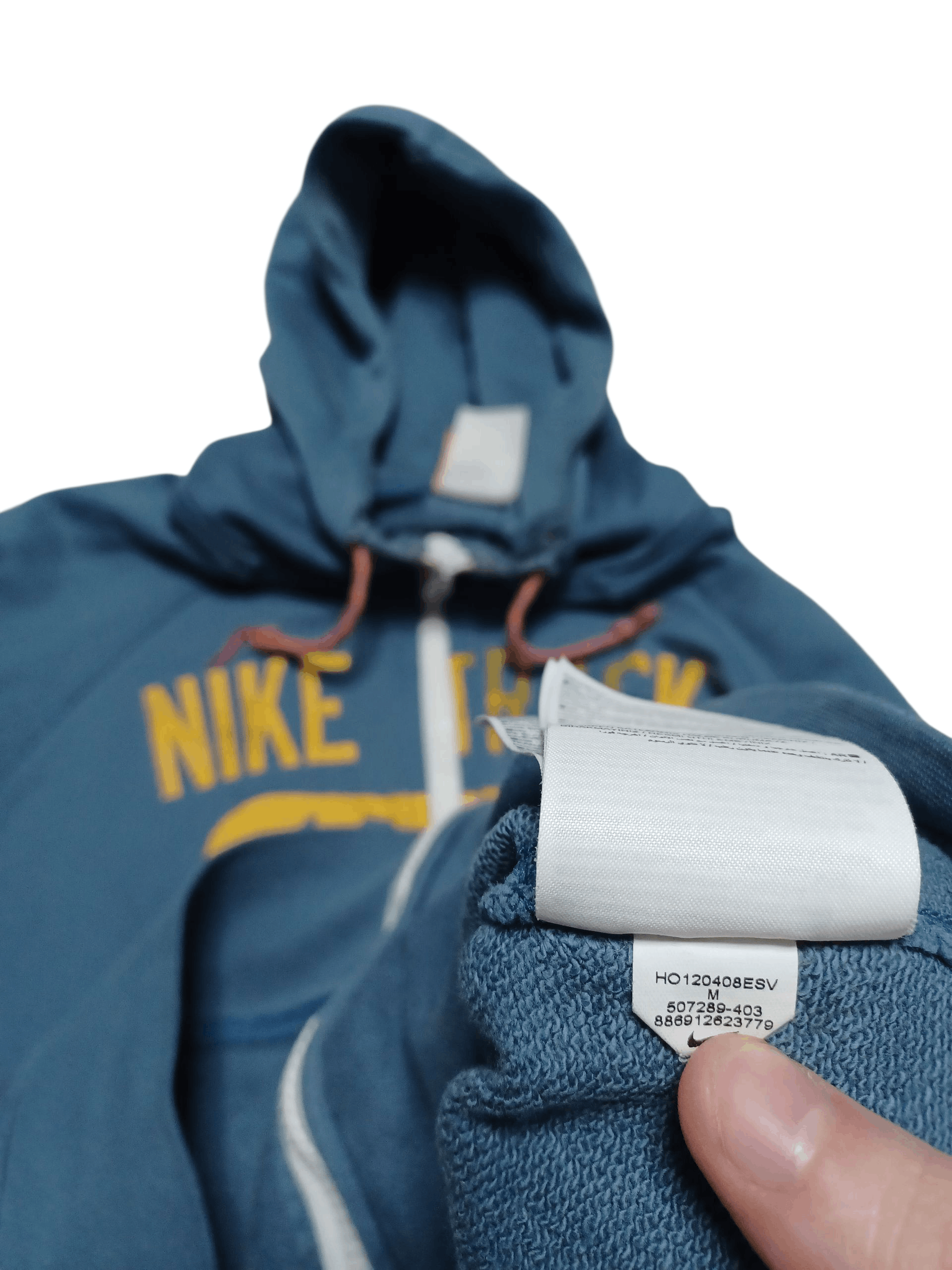 Nike NIKE TRACK&FIELD VINTAGE FADED DISTRESSED ZIP HOODIE Size US M / EU 48-50 / 2 - 7 Thumbnail