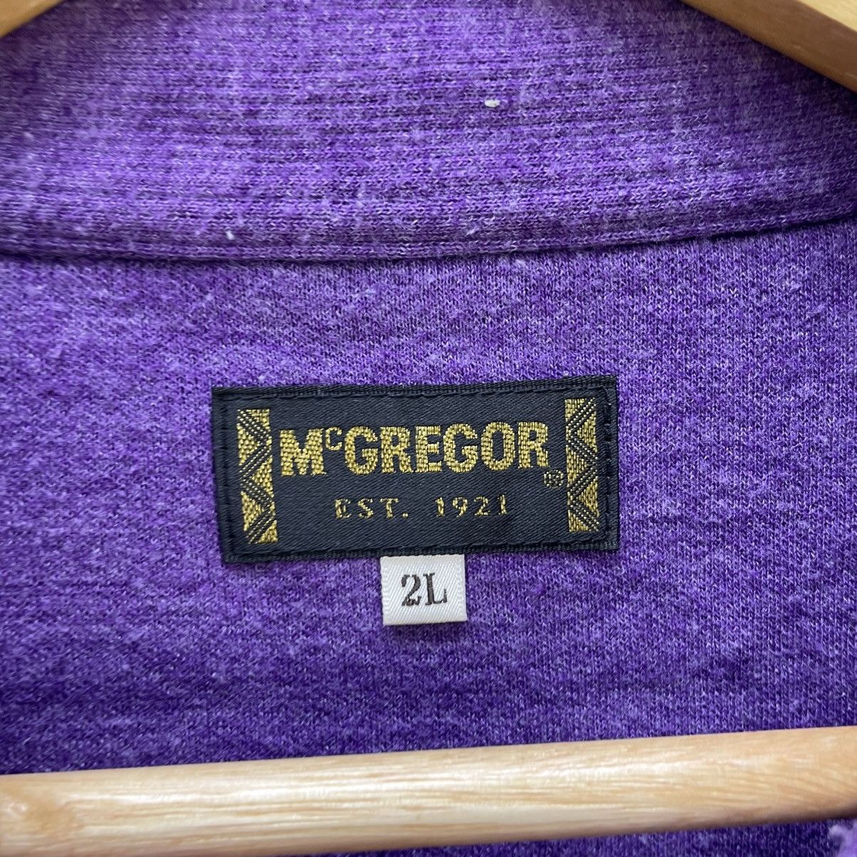 McGregor 💥Vintage Mc Gregor Half Button Single Pocket Pullover Size US M / EU 48-50 / 2 - 7 Thumbnail