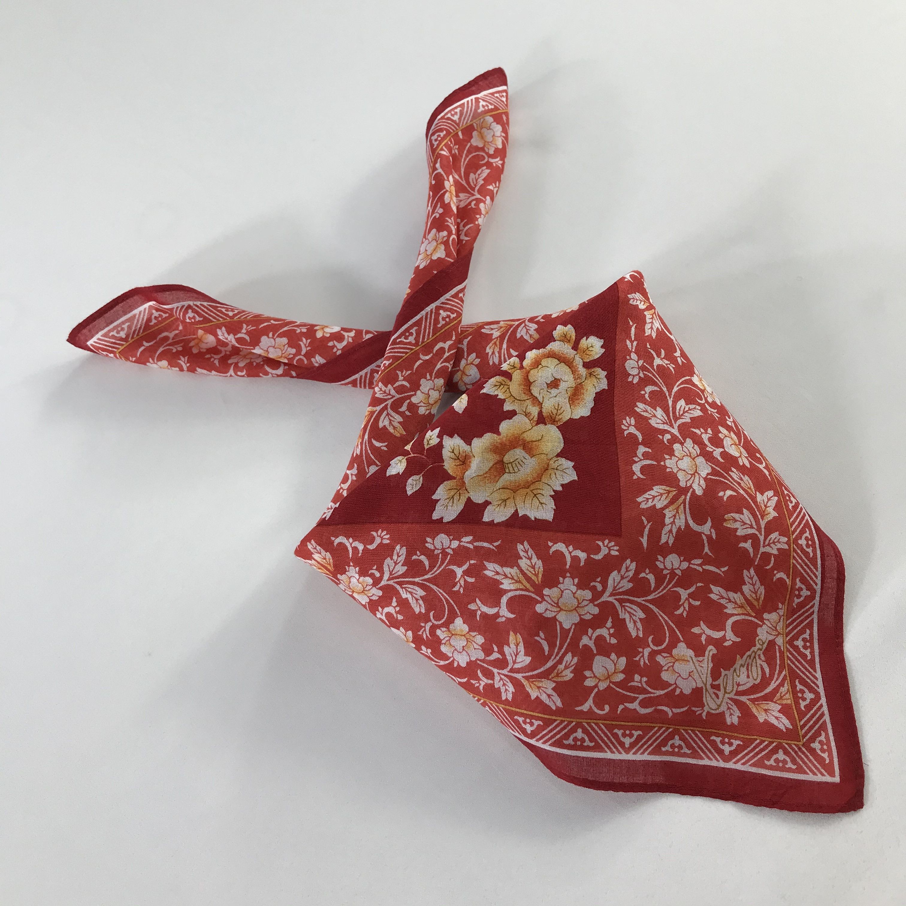 Kenzo × Vintage Kenzo Bandana / Handkerchief / Neckerchief - S824 Size ONE SIZE - 4 Thumbnail