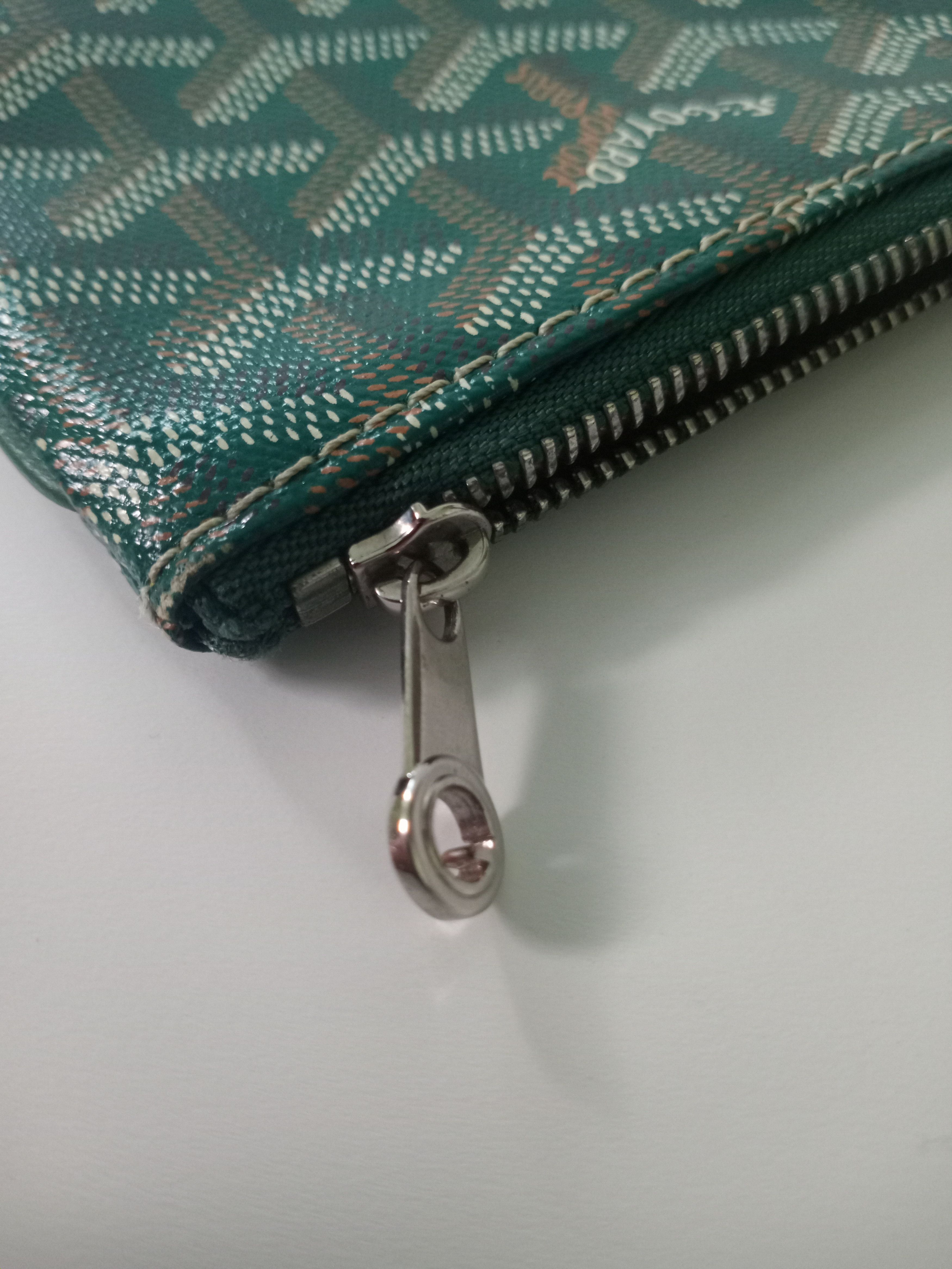 Goyard Goyard Senat Pouch Pochette MM Clutch Bag Green - 2020 Model Size ONE SIZE - 7 Thumbnail