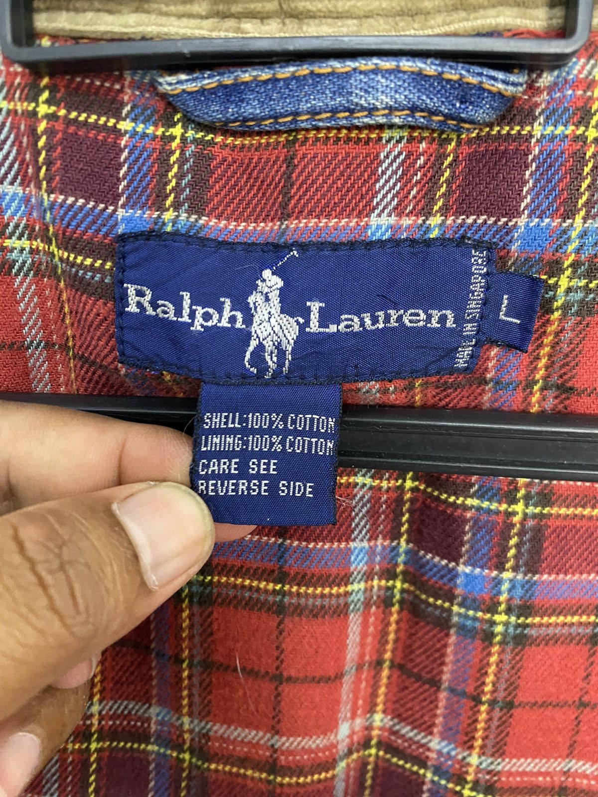 Polo Ralph Lauren × Vintage VINTAGE POLO RALPH LAUREN CHORE JACKET 4 POCKET Size US L / EU 52-54 / 3 - 8 Thumbnail