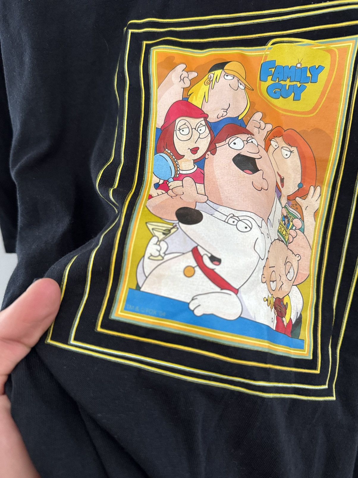 Cartoon Network × Vintage Crazy Vintage Y2K Family Guy Adult TV Show Graphic Tee Size US XL / EU 56 / 4 - 3 Thumbnail