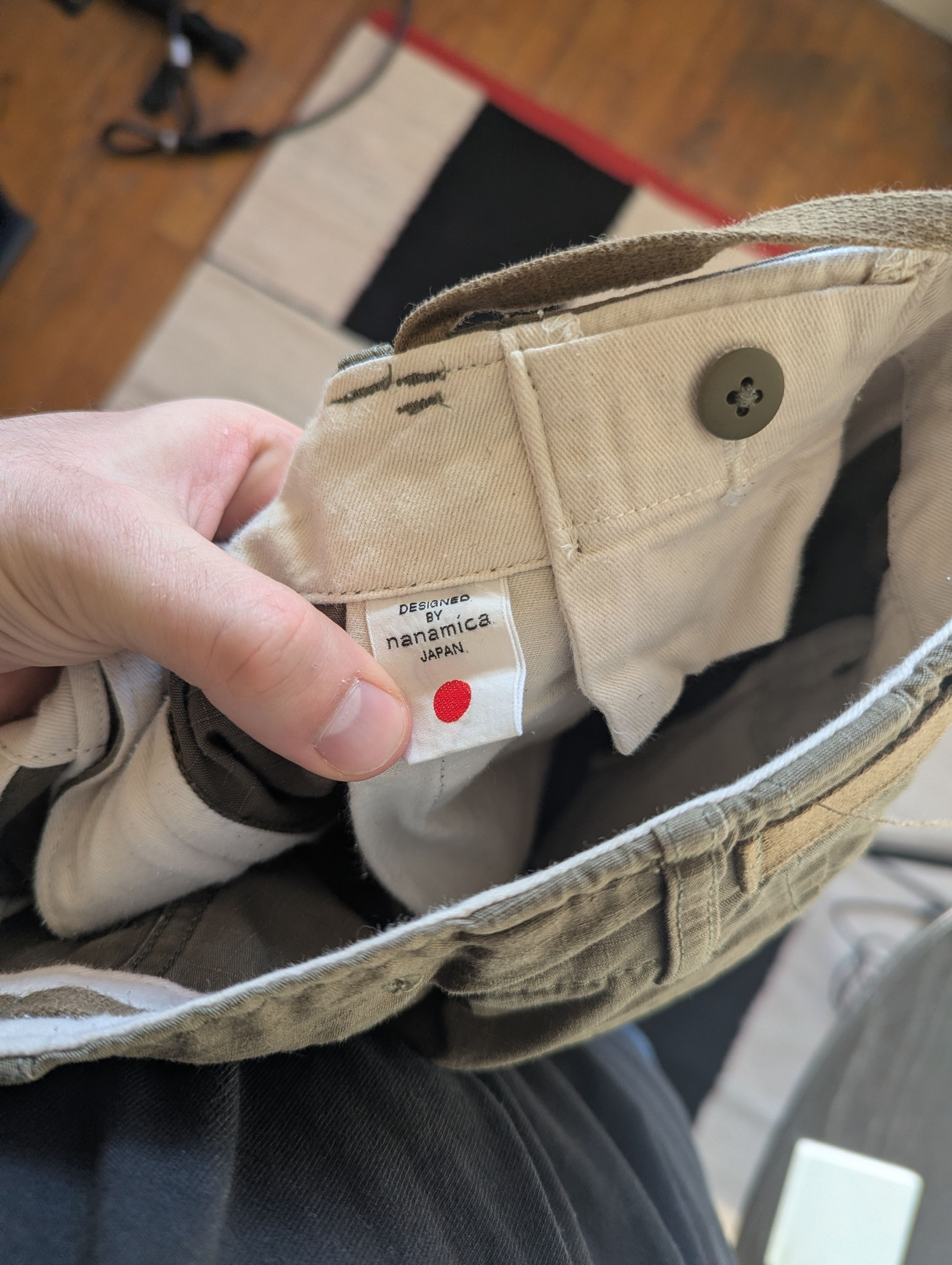 Nanamica Nanamica olive green cordura Cargo pants Size US 32 / EU 48 - 7 Thumbnail