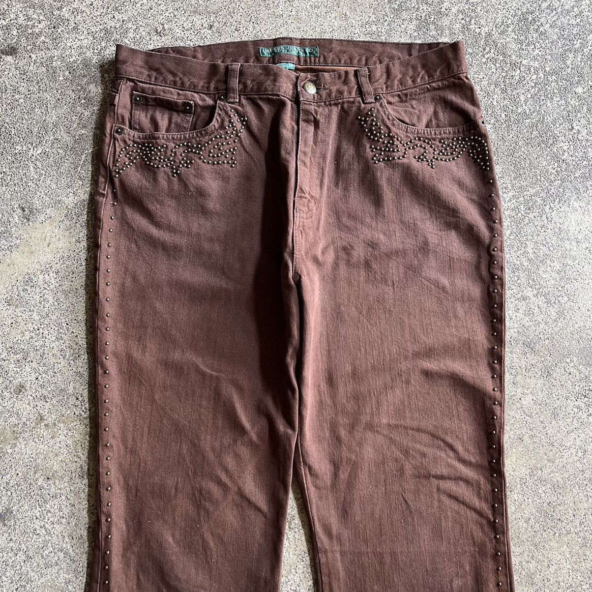 Ralph Lauren × Vintage Vintage Ralph Lauren Flared Jeans Ifsix Size US 32 / EU 48 - 3 Thumbnail