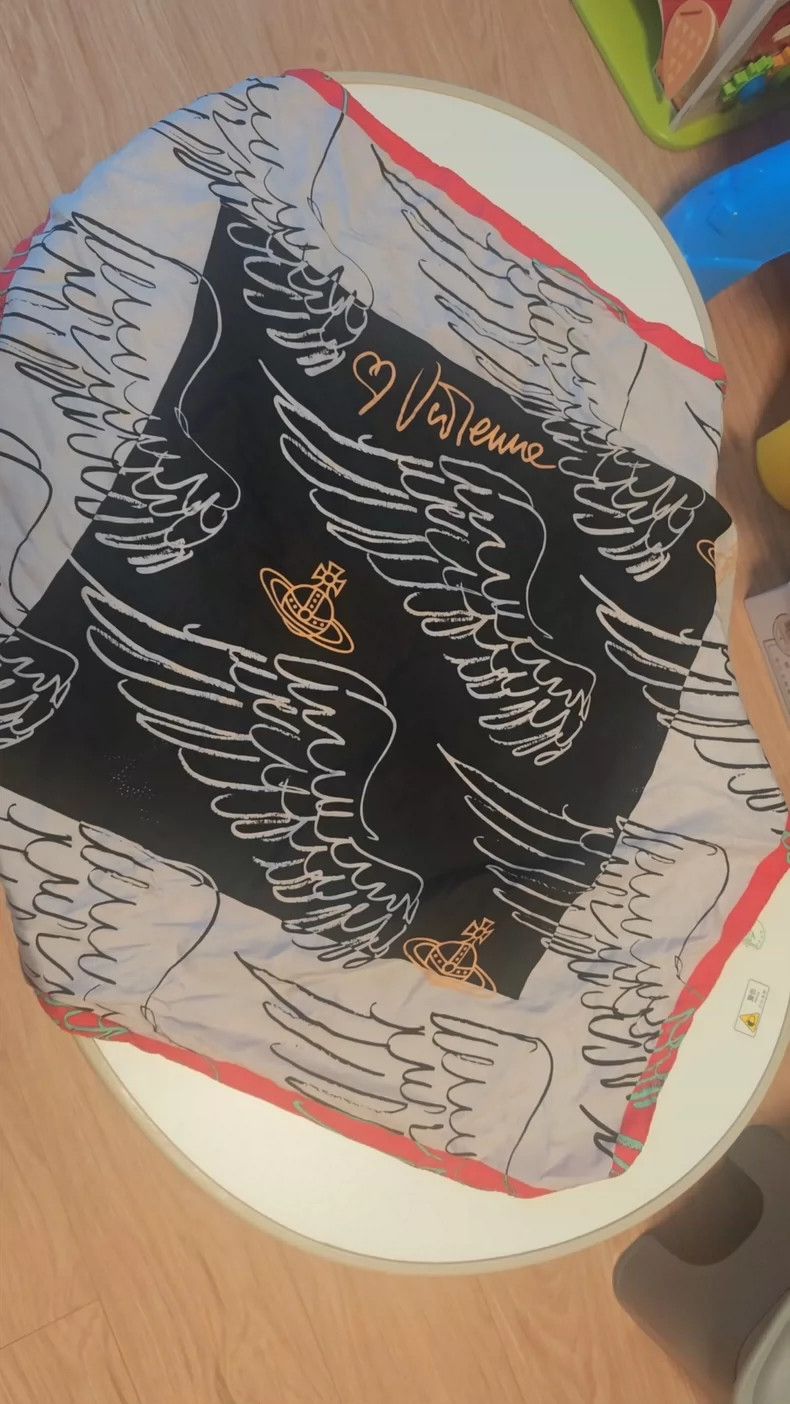 Vivienne Westwood Vivienne Westwood Square scarf, mulberry silk fabric Size ONE SIZE - 1 Thumbnail