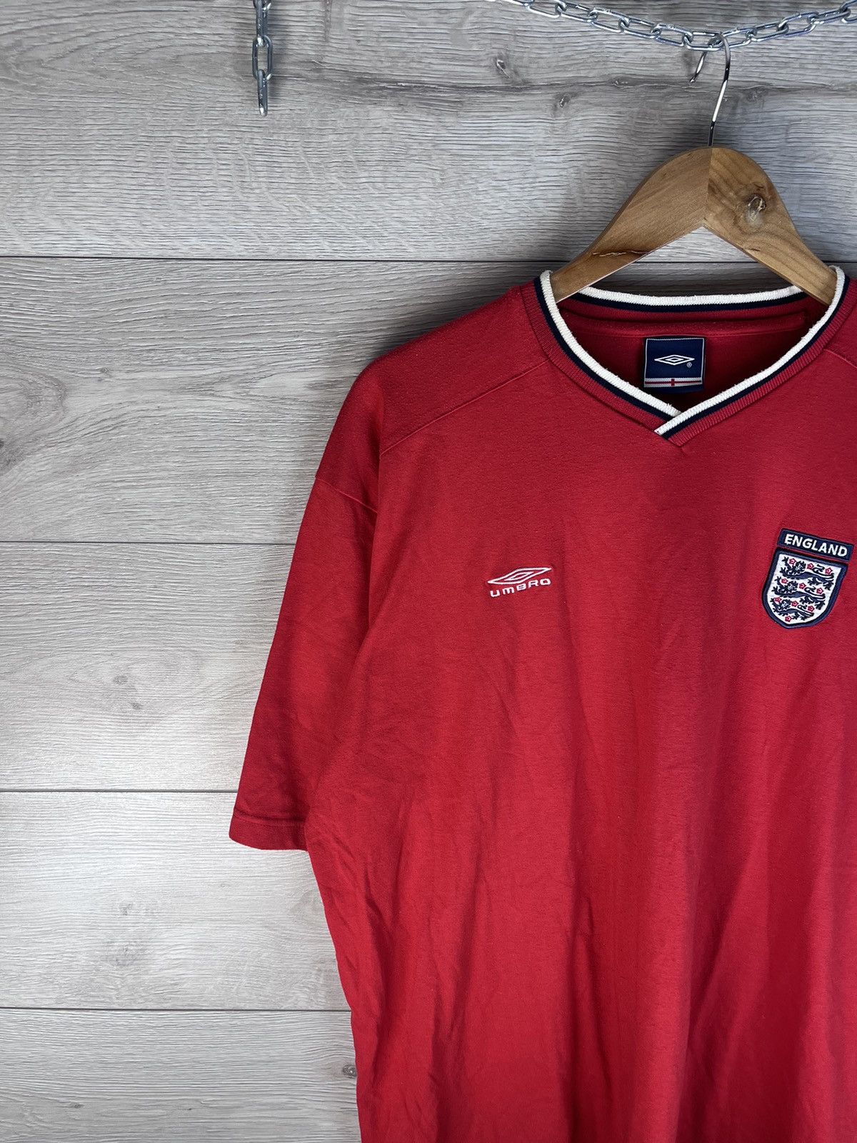 Umbro Mens soccer t-shirt Umbro England size Xl Size US XL / EU 56 / 4 - 2 Thumbnail
