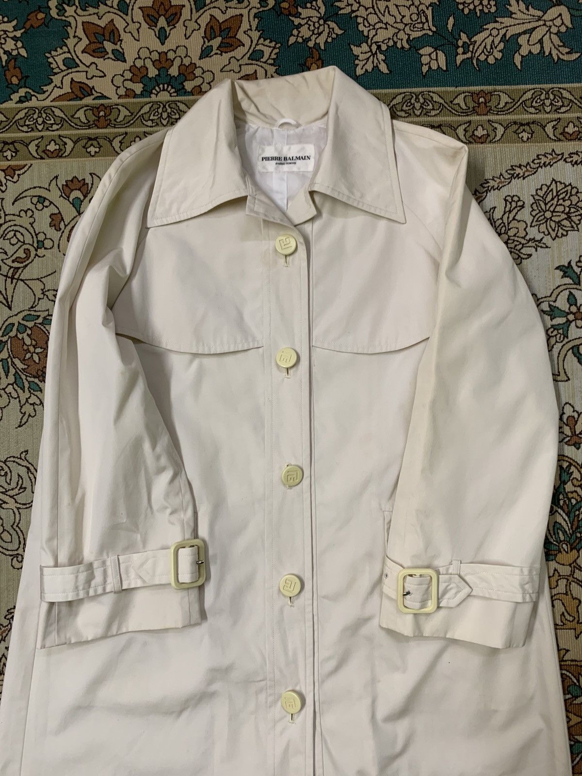 Pierre Balmain VINTAGE PIERRE BALMAIN LONG JACKET Size US M / EU 48-50 / 2 - 9 Thumbnail