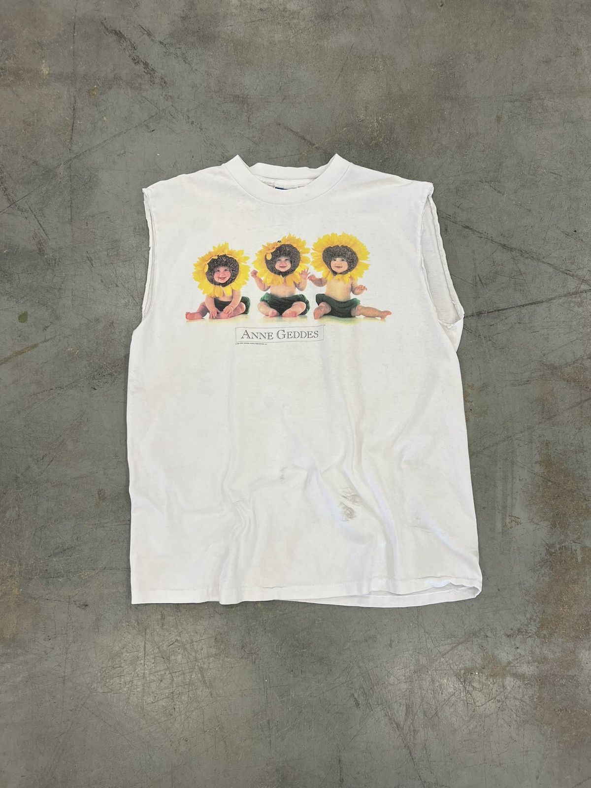 Vintage Vintage Anne Geddis Sunflower Babies Tee Size US L / EU 52-54 / 3 - 1 Thumbnail