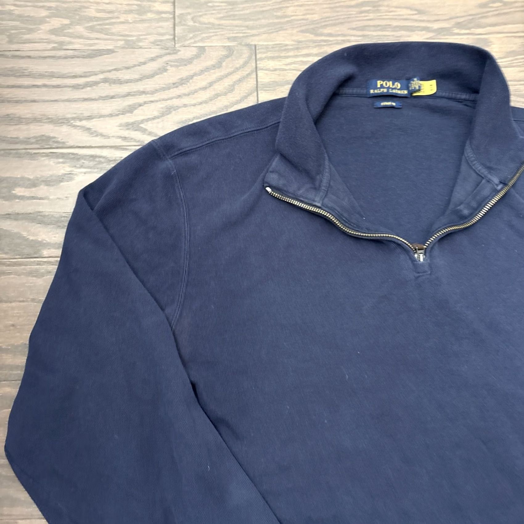 Polo Ralph Lauren Polo Ralph Lauren Sweater Mens Navy 2XL Knit Mock Neck 1/4 Zip Preppy Logo Embroidered Size US XXL / EU 58 / 5 - 5 Thumbnail