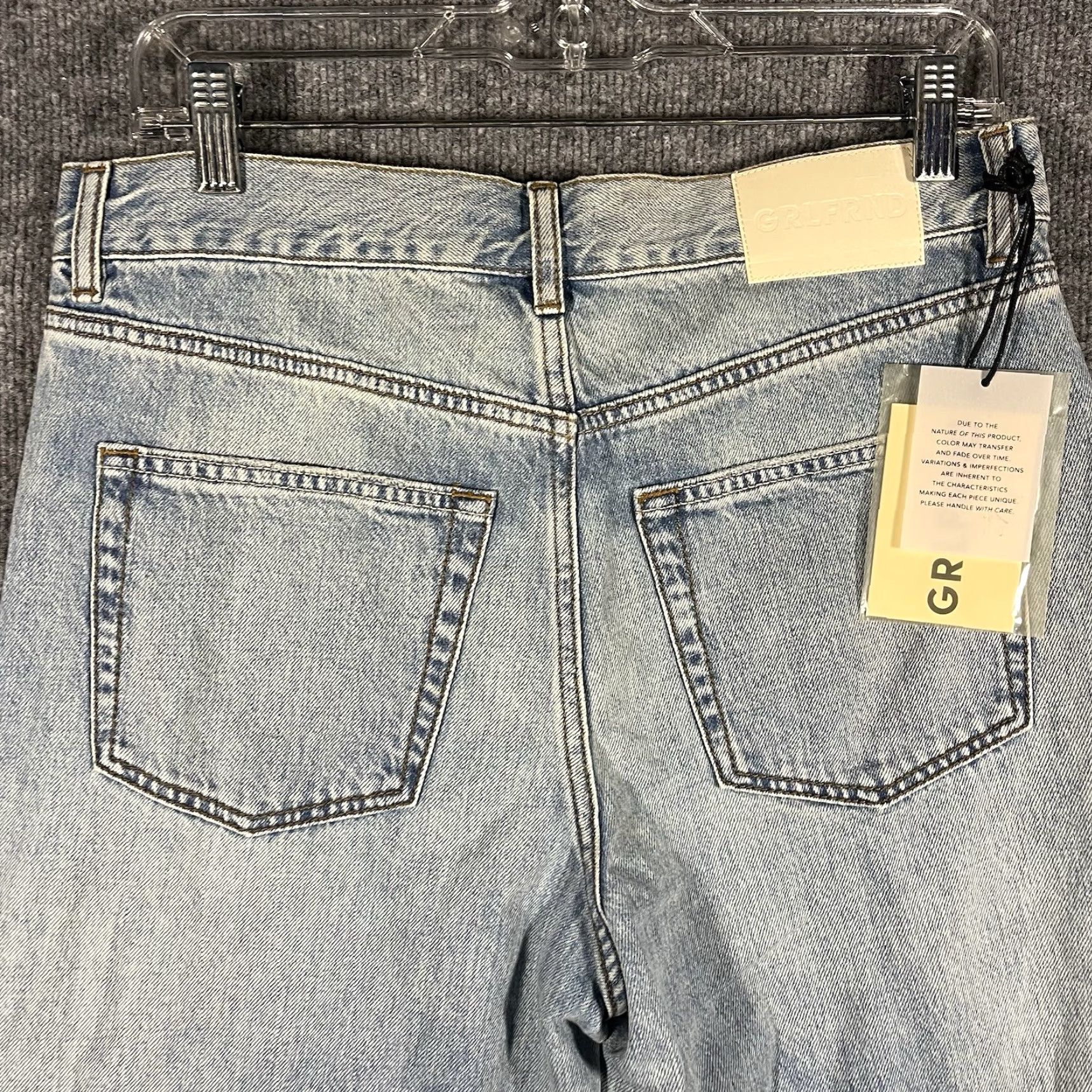 GRLFRND GRLFRND The Bella Boyfriend Jeans Women’s 27 NWT NEW Blue Safe 27 GRLFRND The Bella Boyfriend Jeans Women’s 27 NWT NEW Size 27" / US 4 / IT 40 - 2 Thumbnail