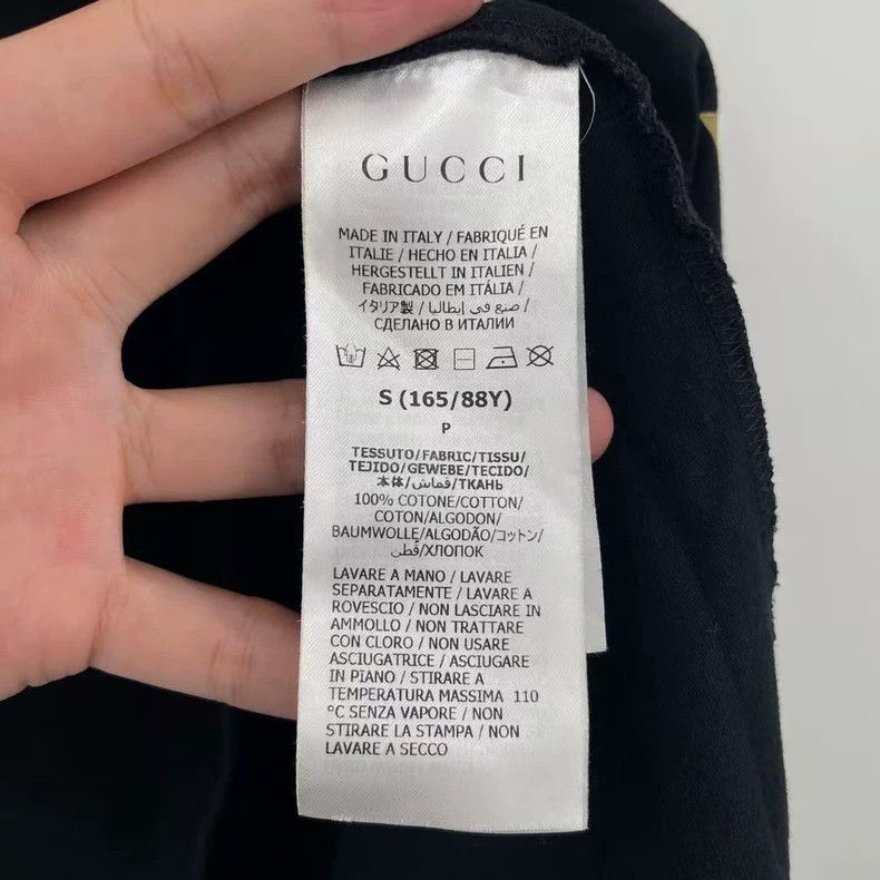 Gucci GucciStar letter short sleeves 2503-Nextarrow Size US S / EU 44-46 / 1 - 4 Thumbnail