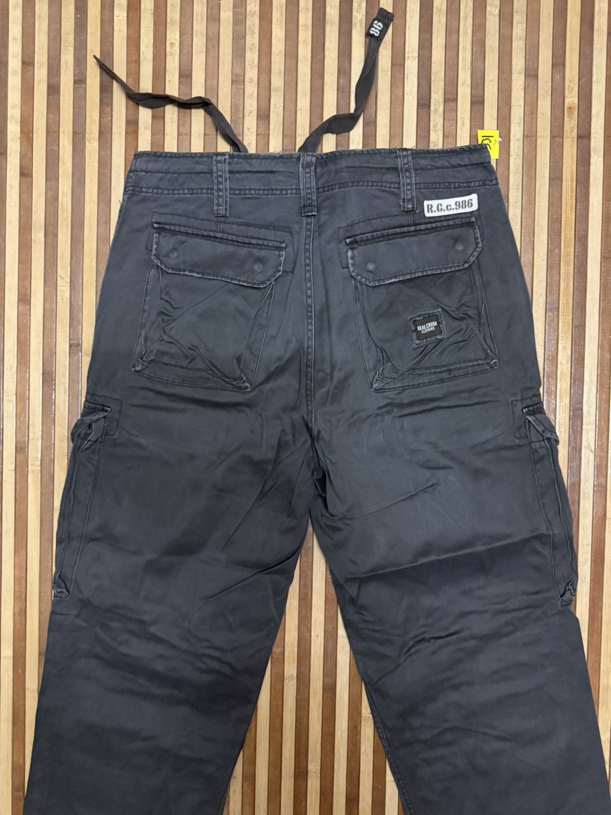 Japanese Brand Real Crush Japan Style Cargo Pants / Streetwear /Multipocket Size US 33 - 8 Thumbnail