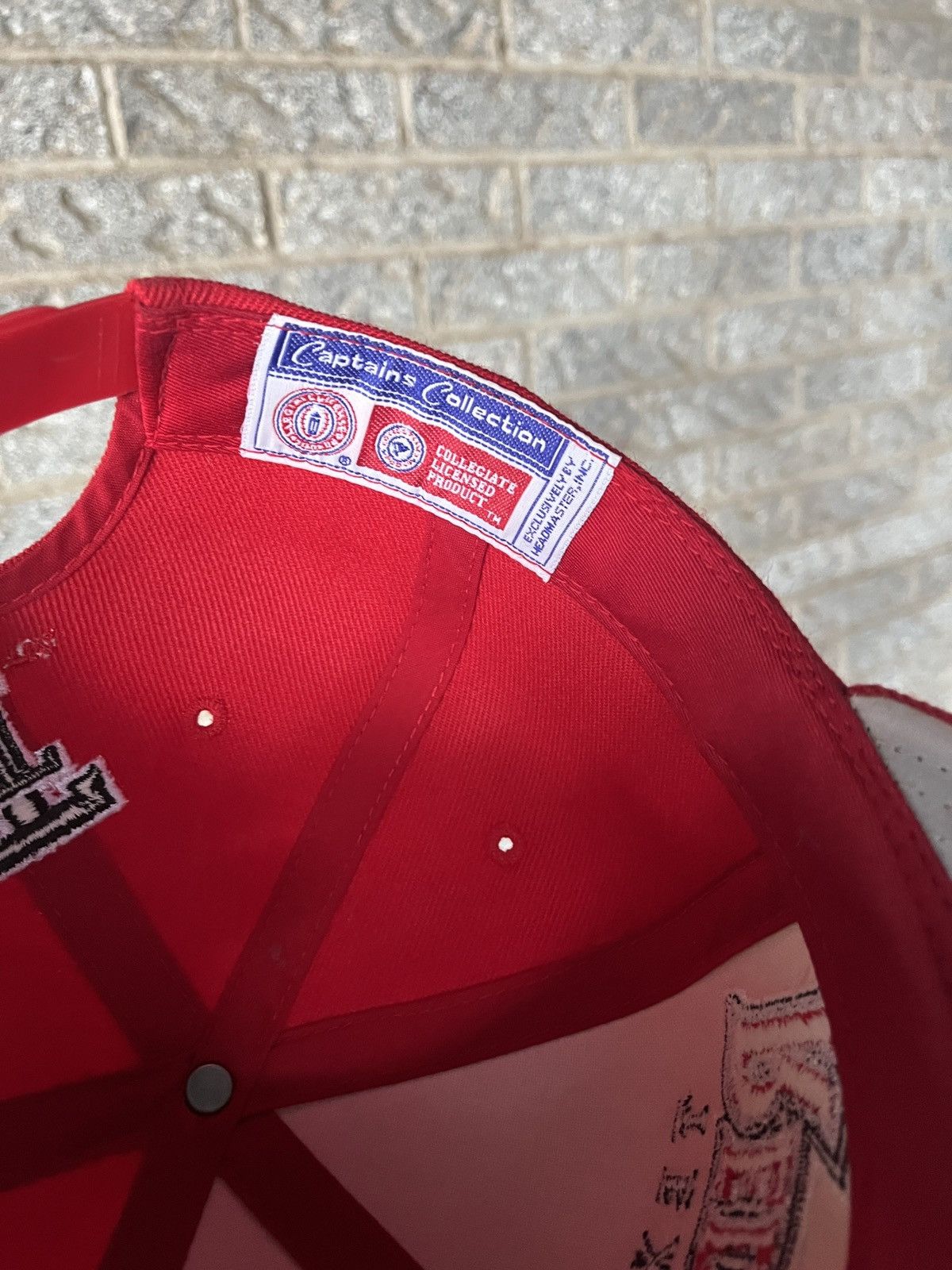 Sports Specialties × Vintage Vintage RARE Texas Tech Red Raiders Wool NCAA SnapBack Hat Size ONE SIZE - 3 Thumbnail