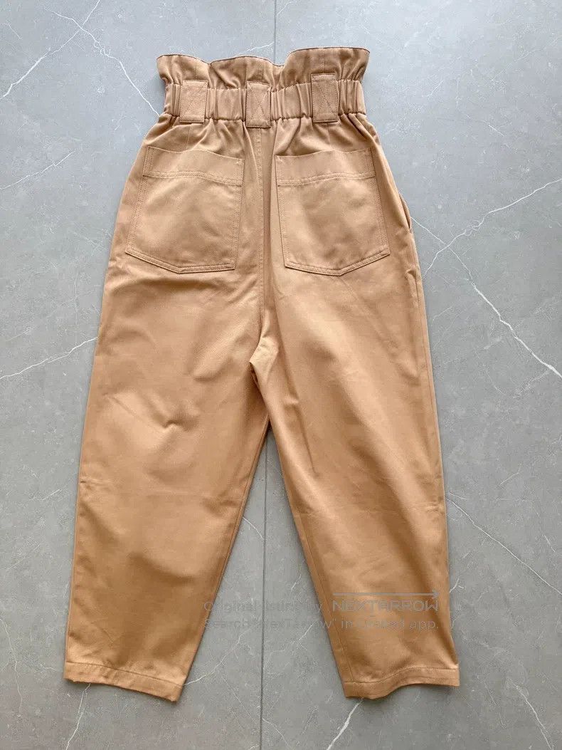 Fendi Fendi Khaki Color Flower Bud Casual Pants Size 24" / US 00 / IT 34 - 4 Thumbnail