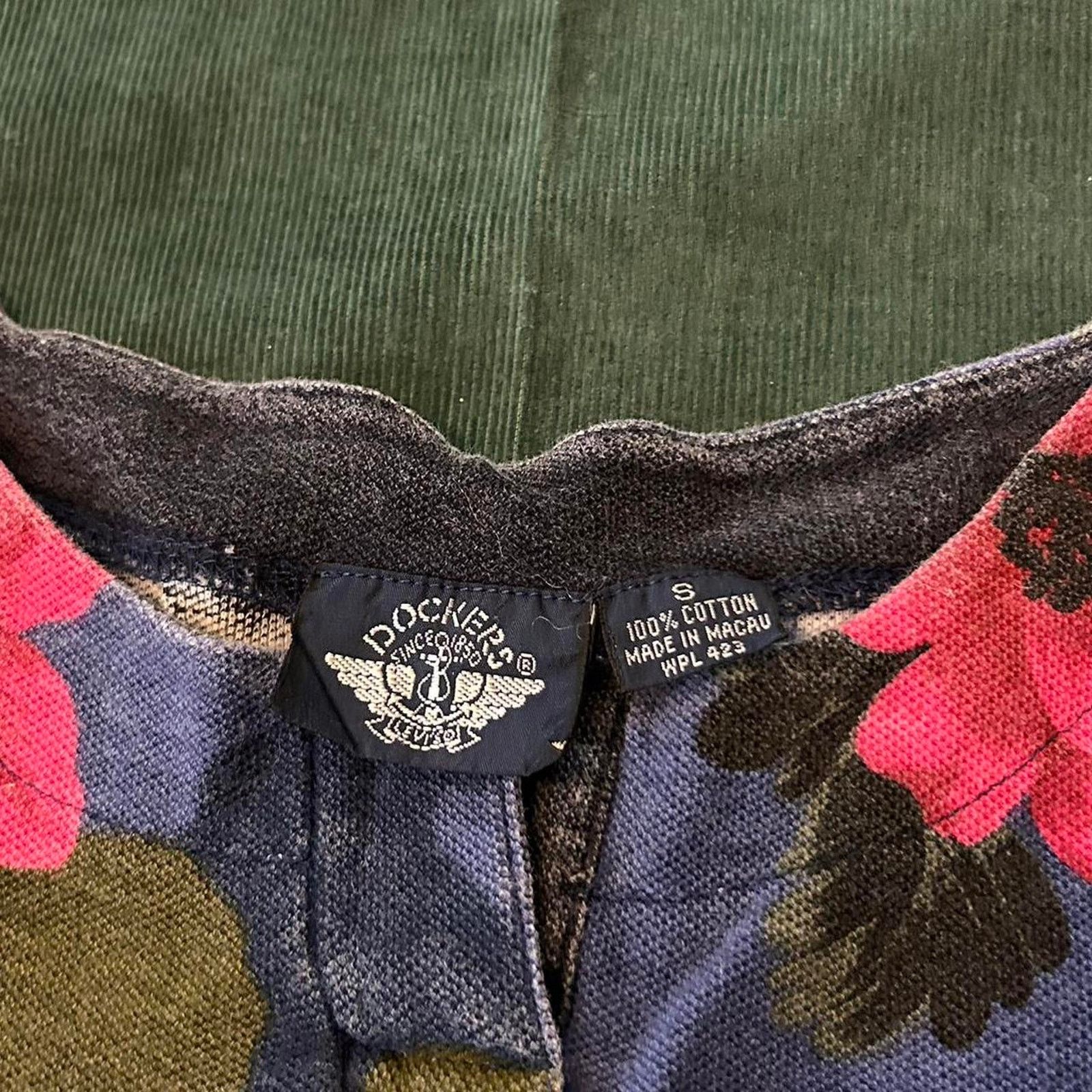 Dockers Rare vintage dockers floral shirt Size US S / EU 44-46 / 1 - 2 Thumbnail