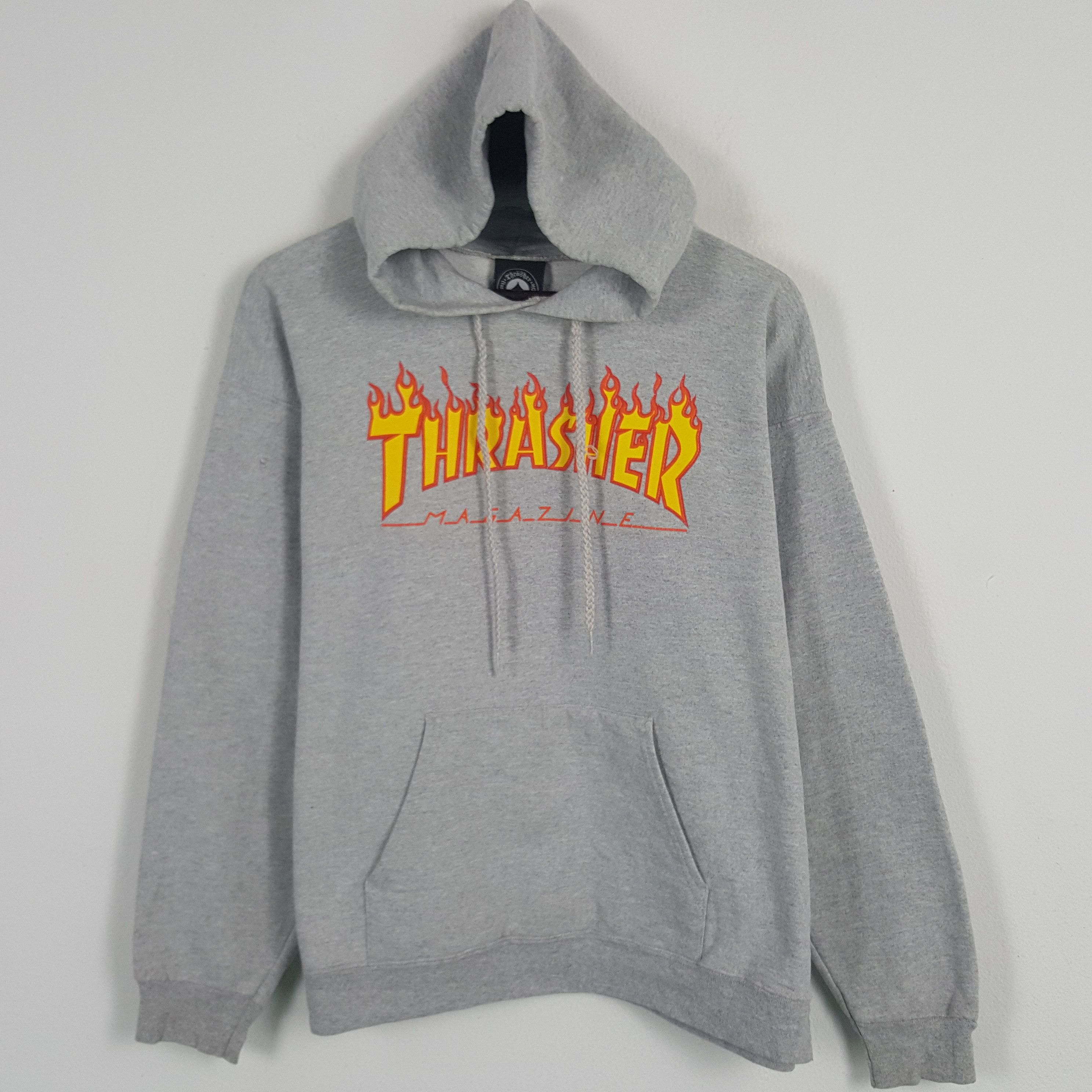 Thrasher × Vintage Vintage Thrasher Magazine Sweatshirt Hoodies Size US M / EU 48-50 / 2 - 1 Thumbnail