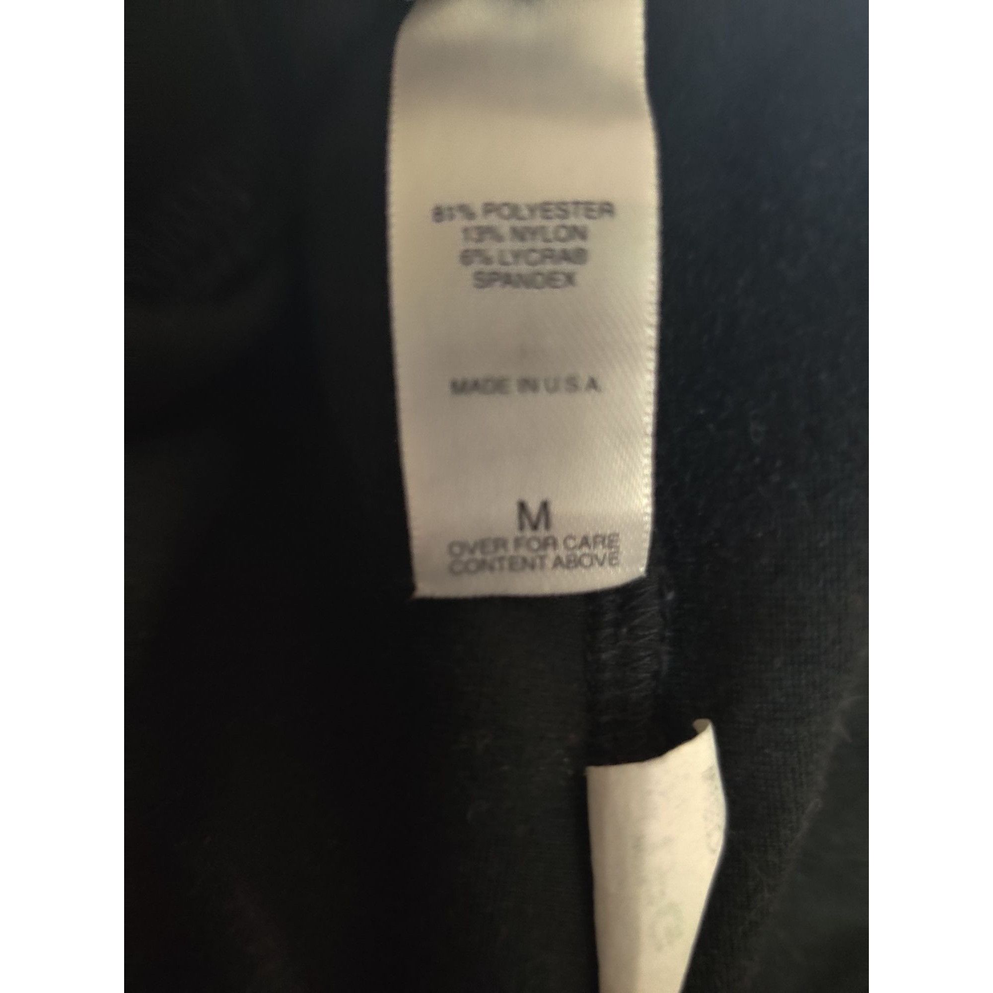 Victoria's Secret Victorias Secret M Black Velour Leggings Y2K Lounge Glam Vin Size 24" / US 00 / IT 34 - 6 Thumbnail