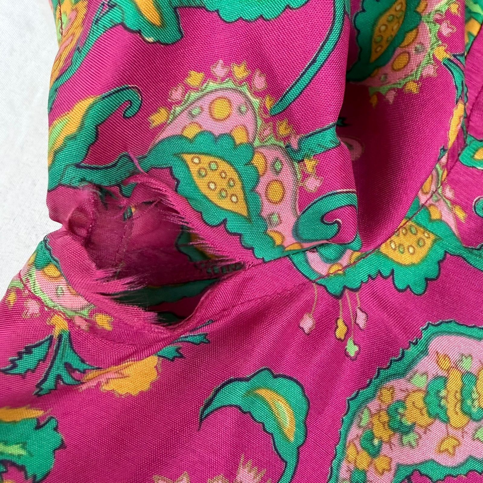 Lauren Ralph Lauren Lauren Ralph Lauren Paisley Silk Button Shirt S Size S / US 4 / IT 40 - 4 Thumbnail