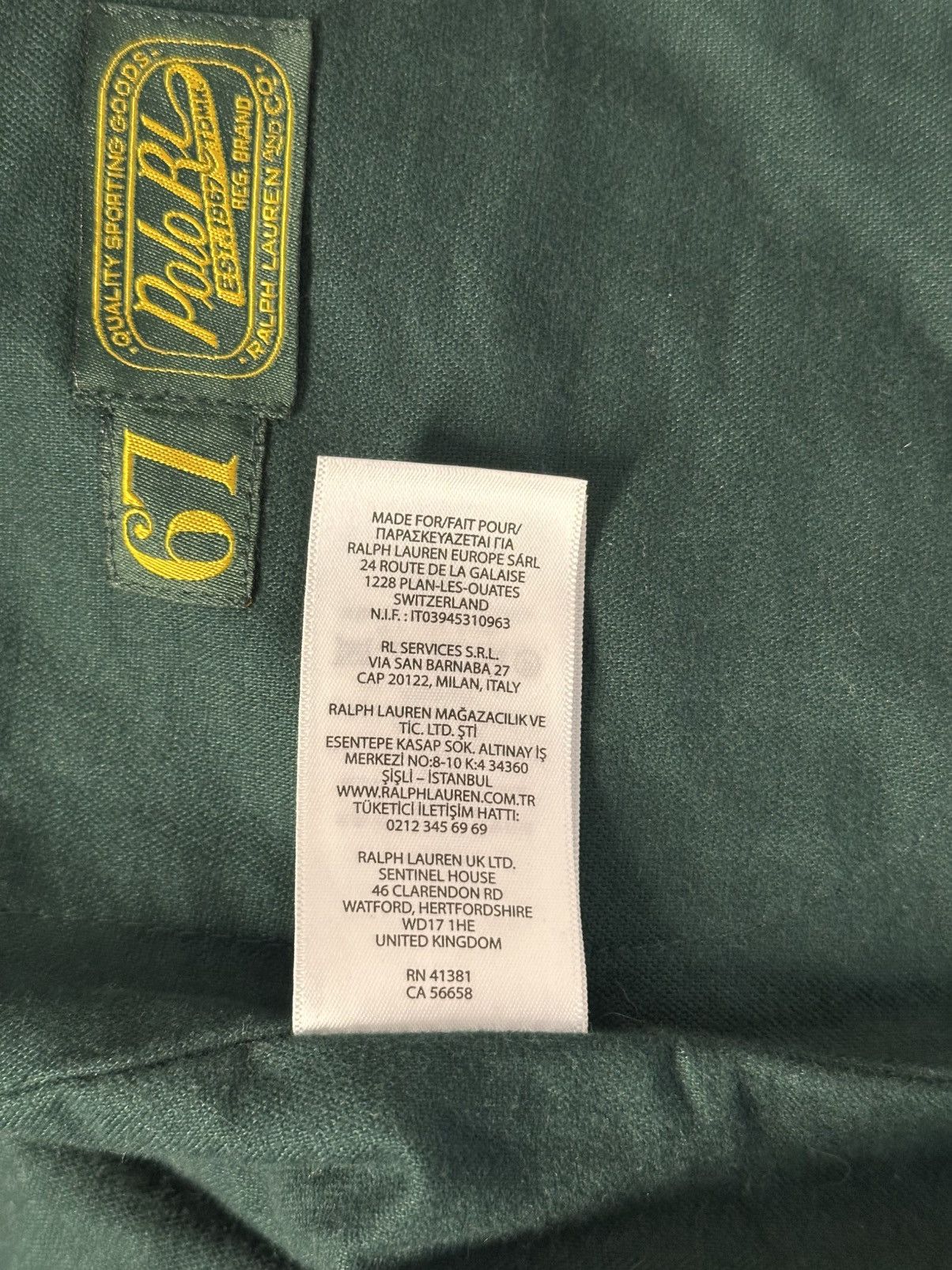 Polo Ralph Lauren Polo Ralph Lauren Leather Letterman Varsity Size US S / EU 44-46 / 1 - 5 Thumbnail