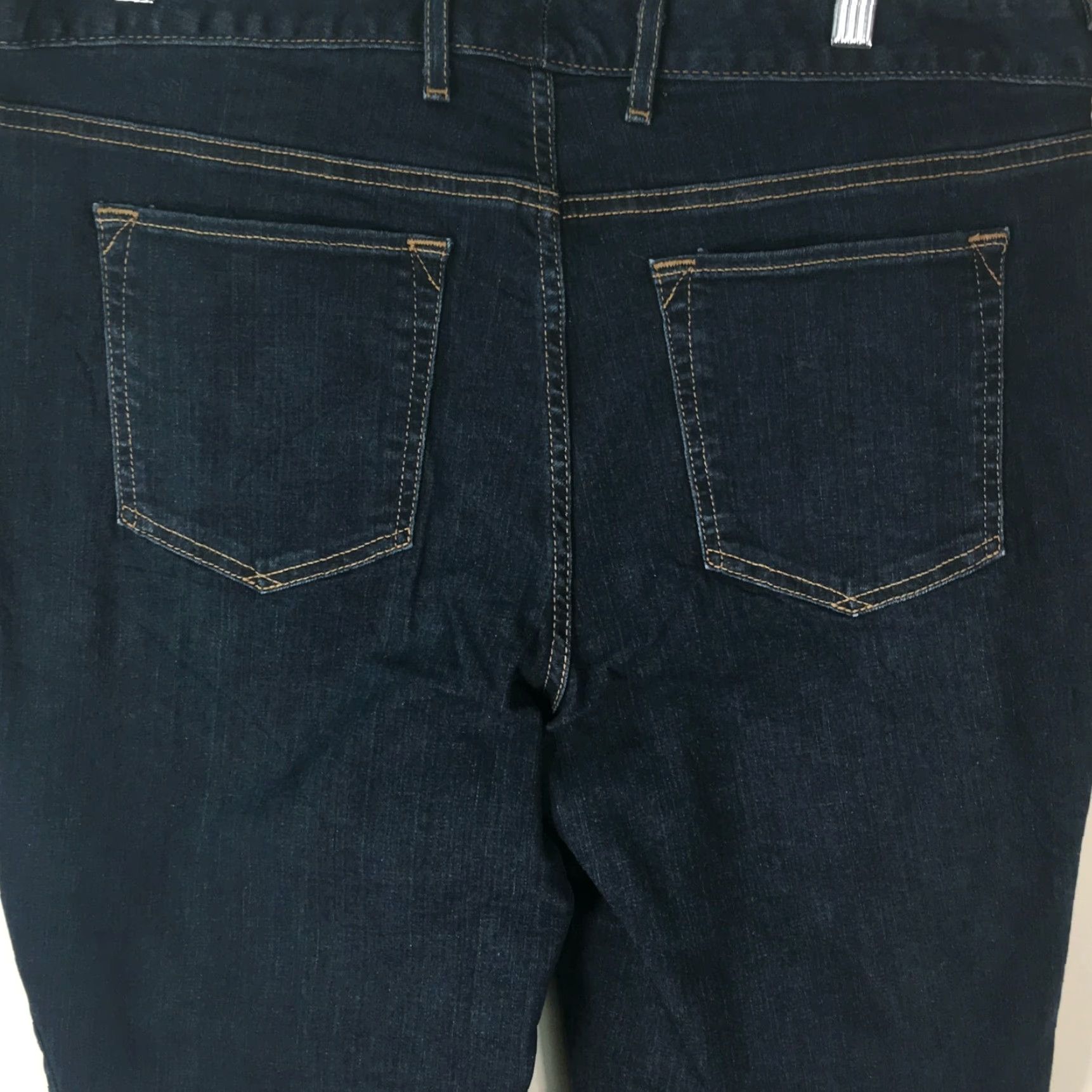 Eddie Bauer Eddie Bauer Jeans Womens Bootcut Denim Blue Size 14 Casual Flat Front Curvy Size 36" / US 14 / IT 50 - 3 Thumbnail