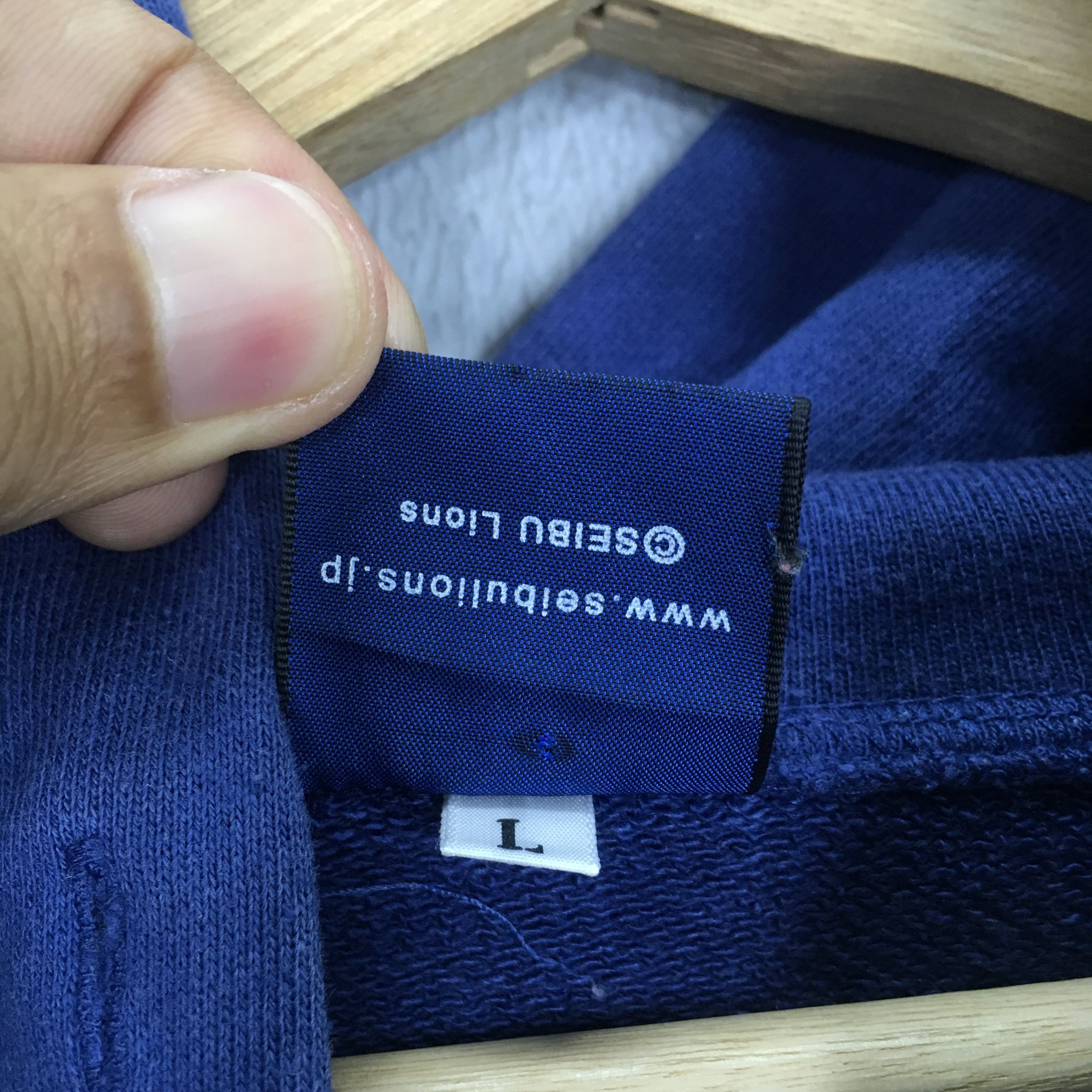 Vintage Vintage Saitama Seibu Lions Blue - 523 Size US L / EU 52-54 / 3 - 11 Thumbnail